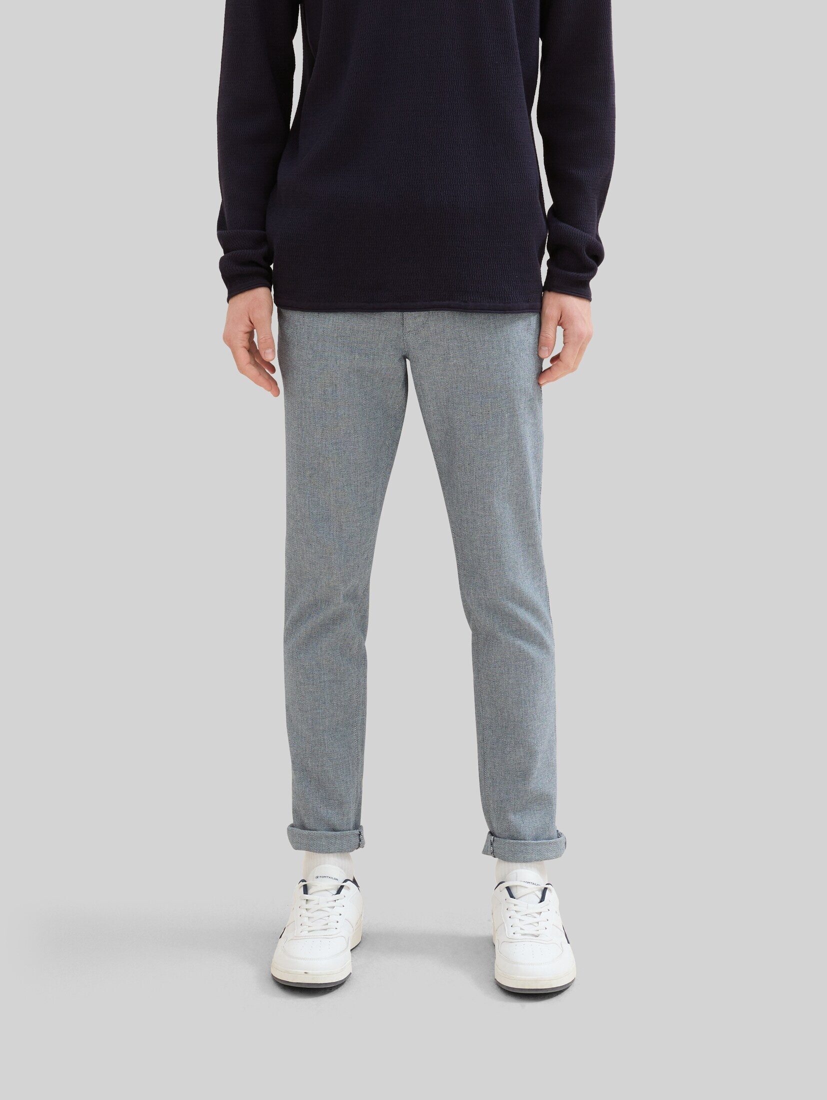 TOM TAILOR Denim Chinohose Hosen & Chino Straight Chino Hose mit Gürtel