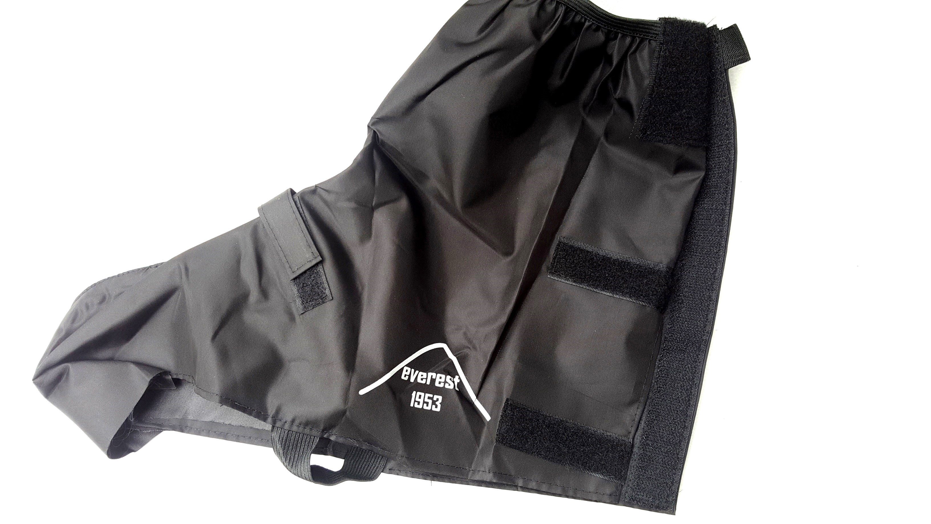 everest 1953 Fahrrad-Überschuh Gaiter Überschuhe short Gamaschen Regenschutz Gr. S (37 - 39) reflektierende Naht
