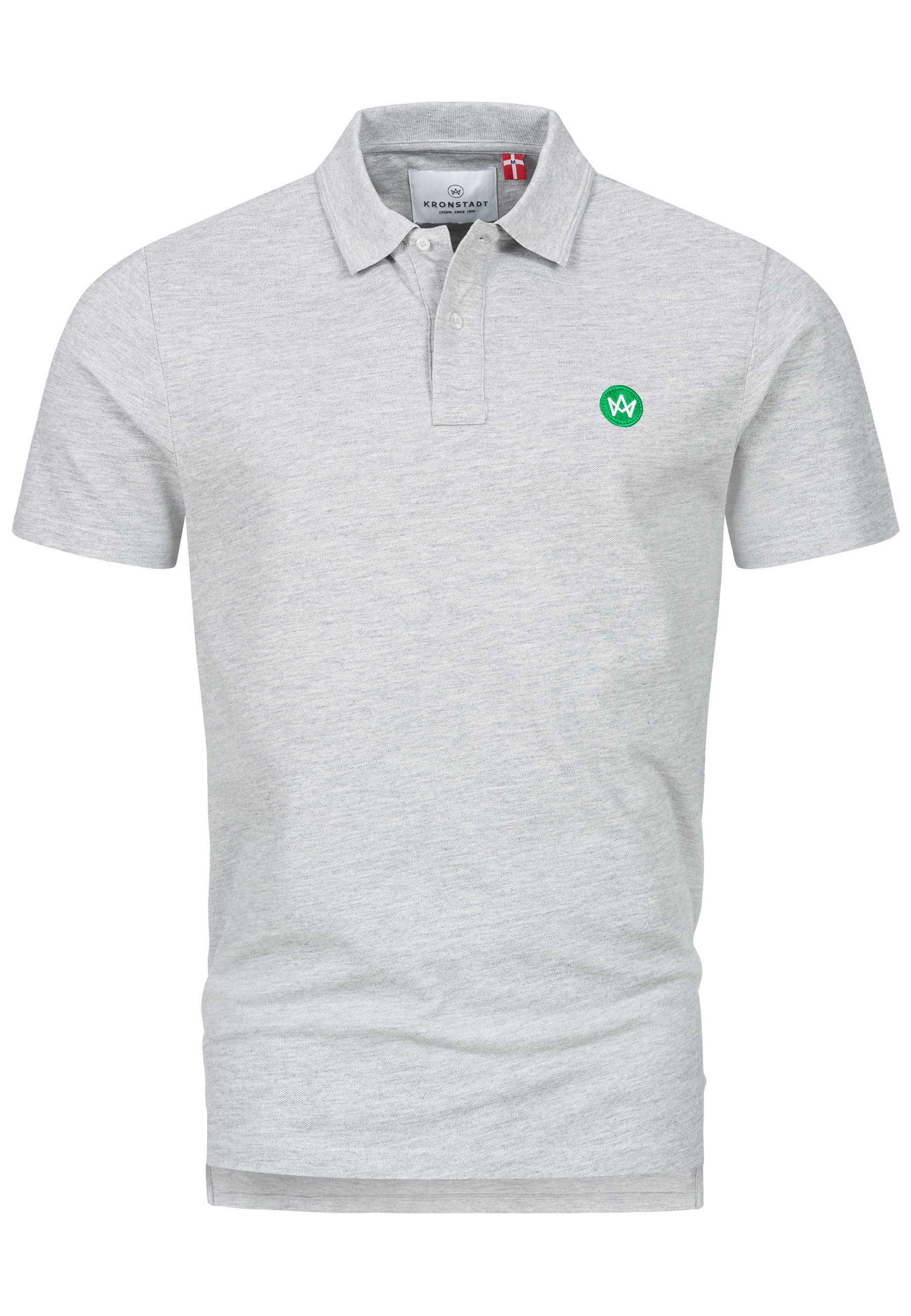 Kronstadt Poloshirt Herren KSImber Polo Shirt Herrenshirt aus hochwertigem Piqué-Gewebe aus 100 % Baumwolle