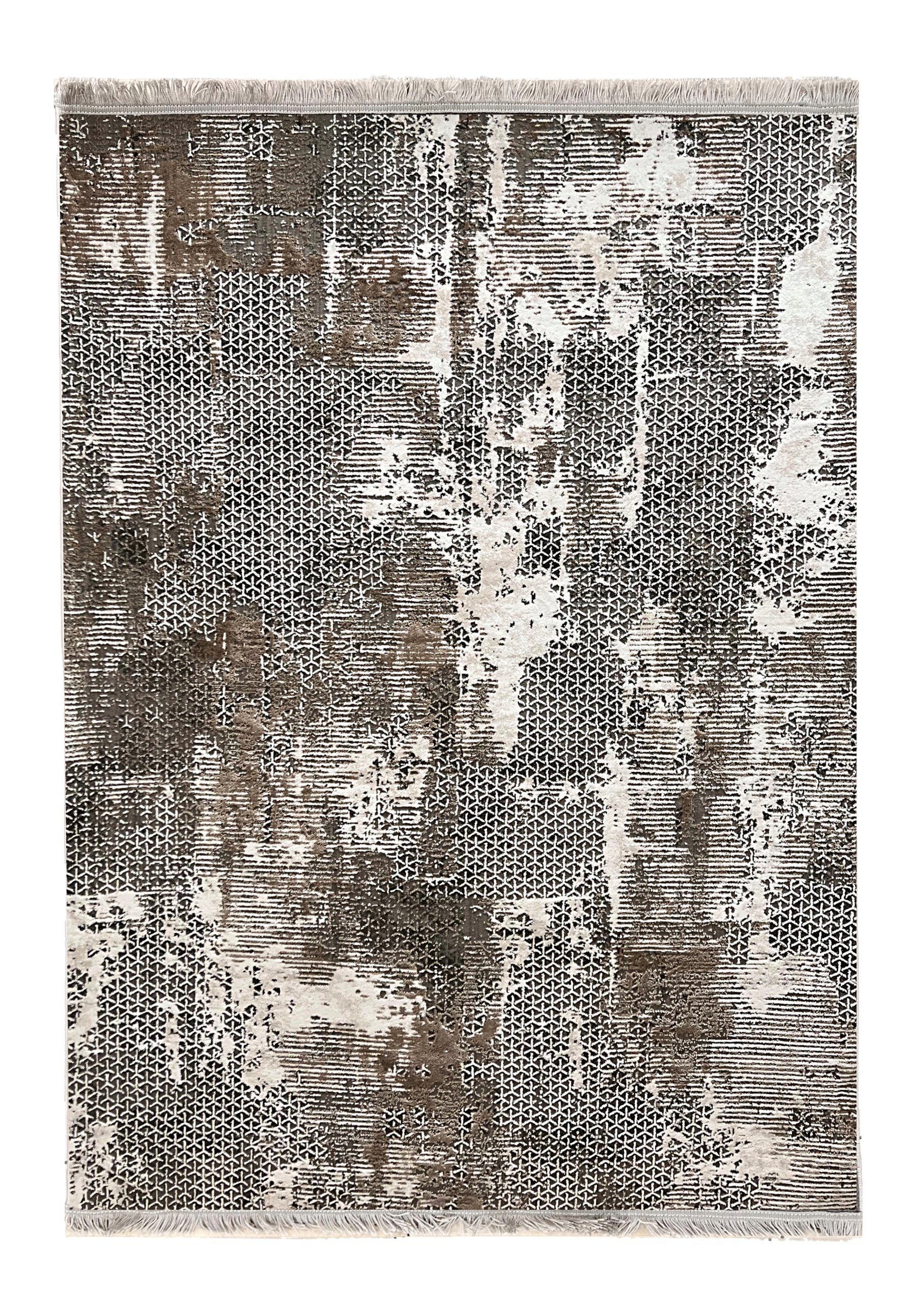 Teppich Pergamon, Mozato, rechteckig, Höhe: Polyester 3 mm, Grey