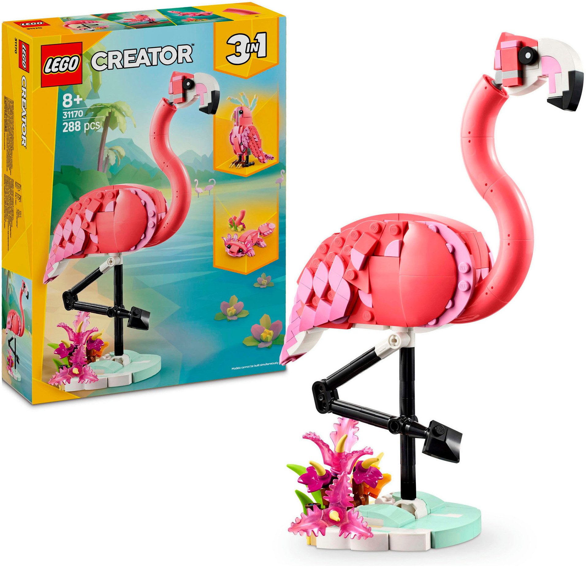 LEGO® Wilde Tiere: Rosa Flamingo (31170), LEGO® Creator Konstruktionsspiels günstig online kaufen