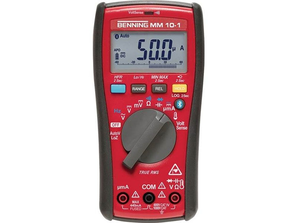 Multimeter BENNING 044687 Digital-Multimeter MM 10-1 0,1 mV - 1000 V True RMS