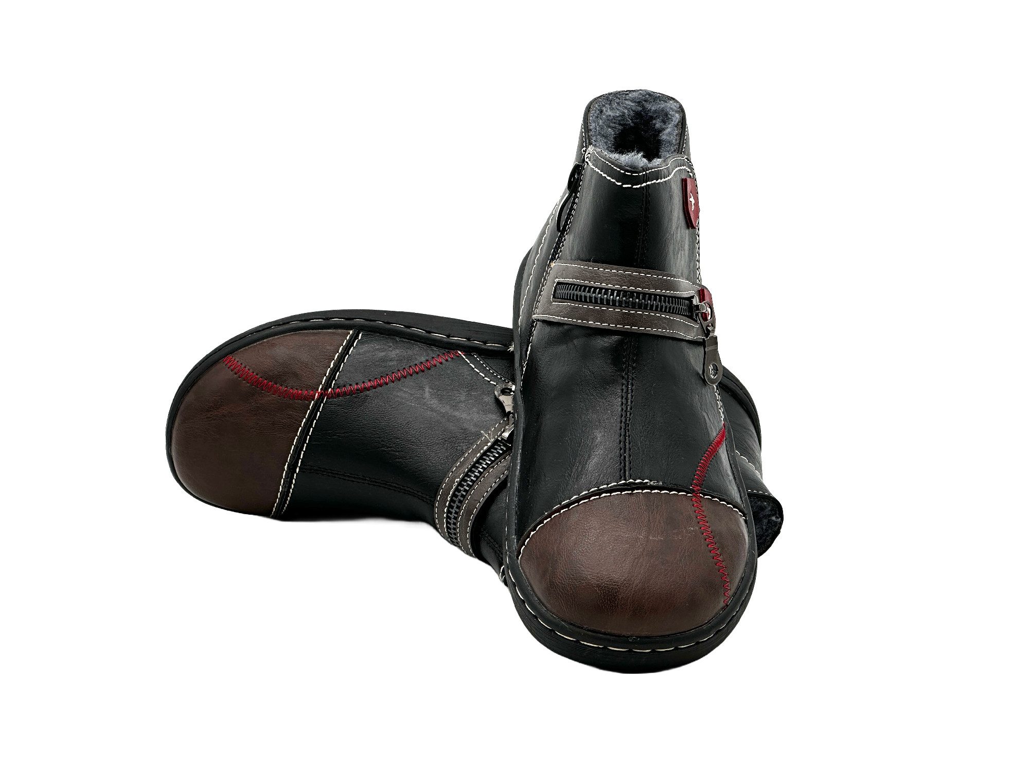 Nowaland Gefütterte Winter-Boots mit warmem Innenfutter und flexiblem Komfort Westernstiefelette wärmendes Innenfutter – leichtes Tragegefühl – modernes Design