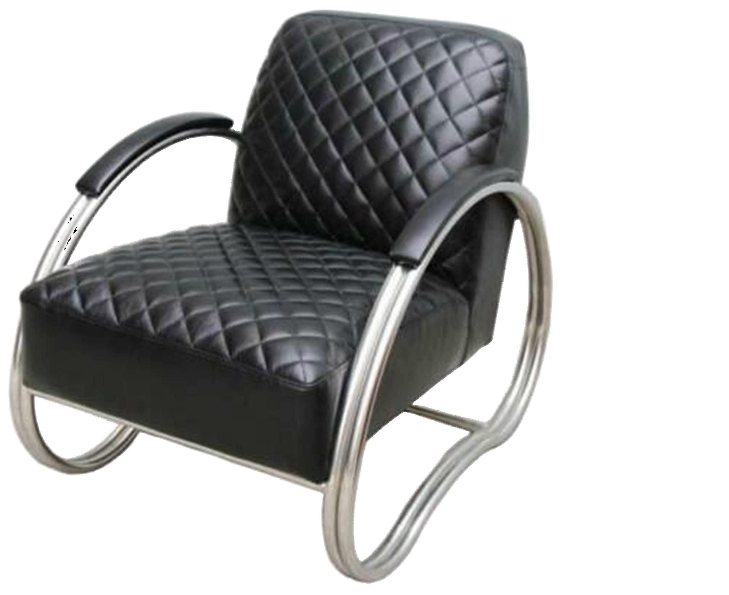 Xlmoebel Крісла Echtleder Vintage Ledersessel im Designstil (Sessel), Hergestellt in Europa