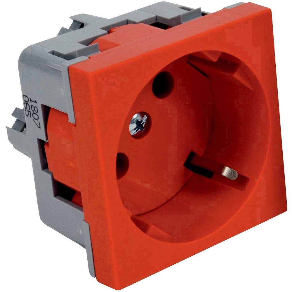 Kopos Kabelkanal KOPOS QS 45x45_BB Geräteeinsatz 1fach Steckdose (L x B) 45 mm x 45 mm