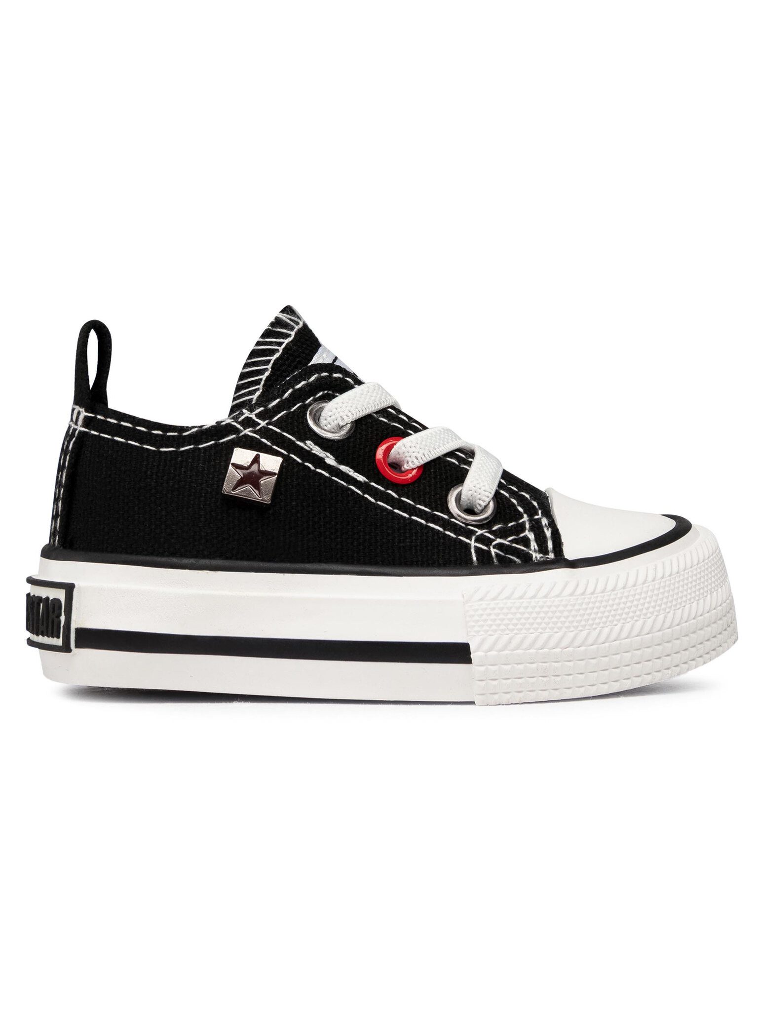 BIG STAR Sneakers aus Stoff HH374194 Black Sneaker