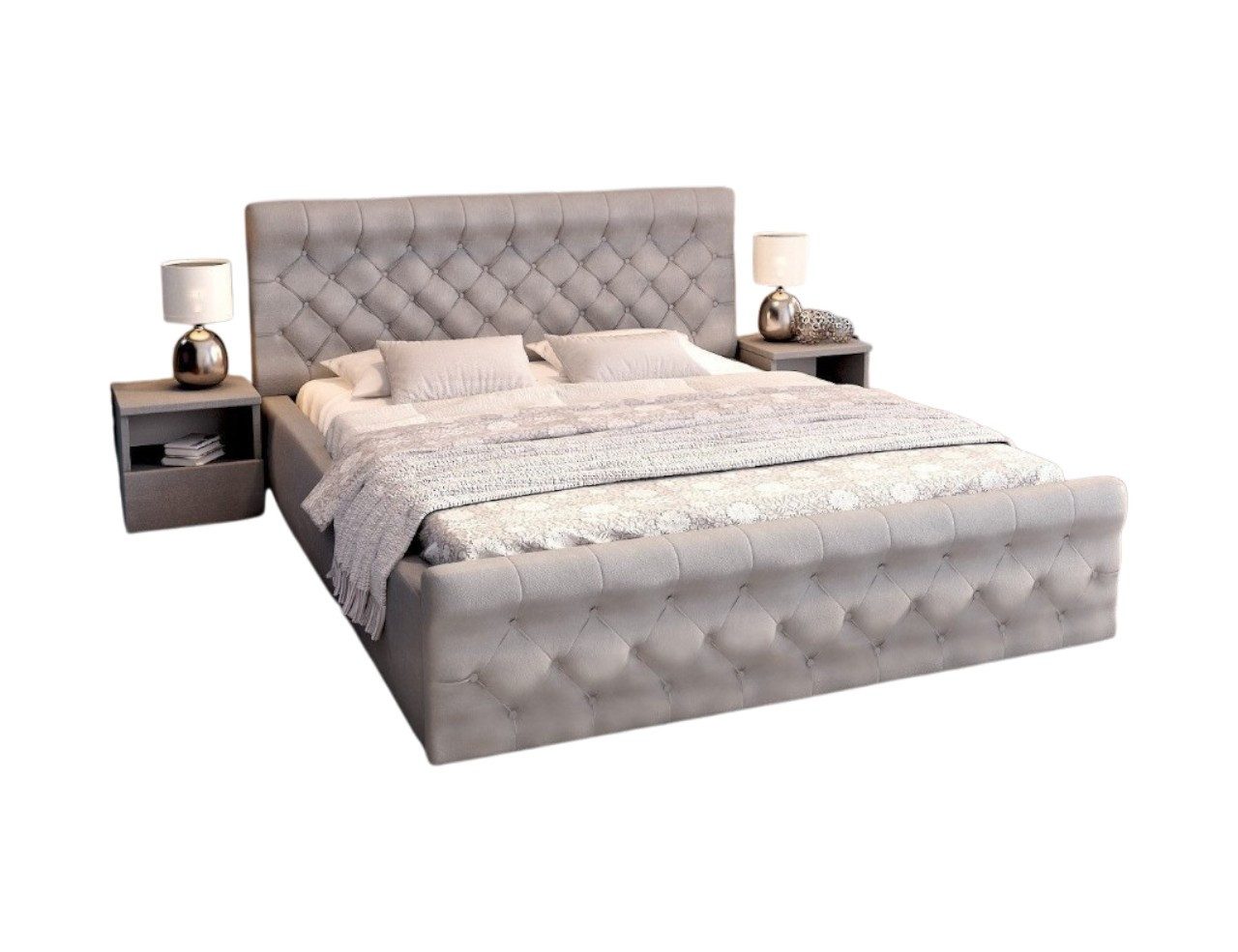 FDM Polsterbett Bettrahmen Bettgestell 90x200, 120x200, günstig online kaufen