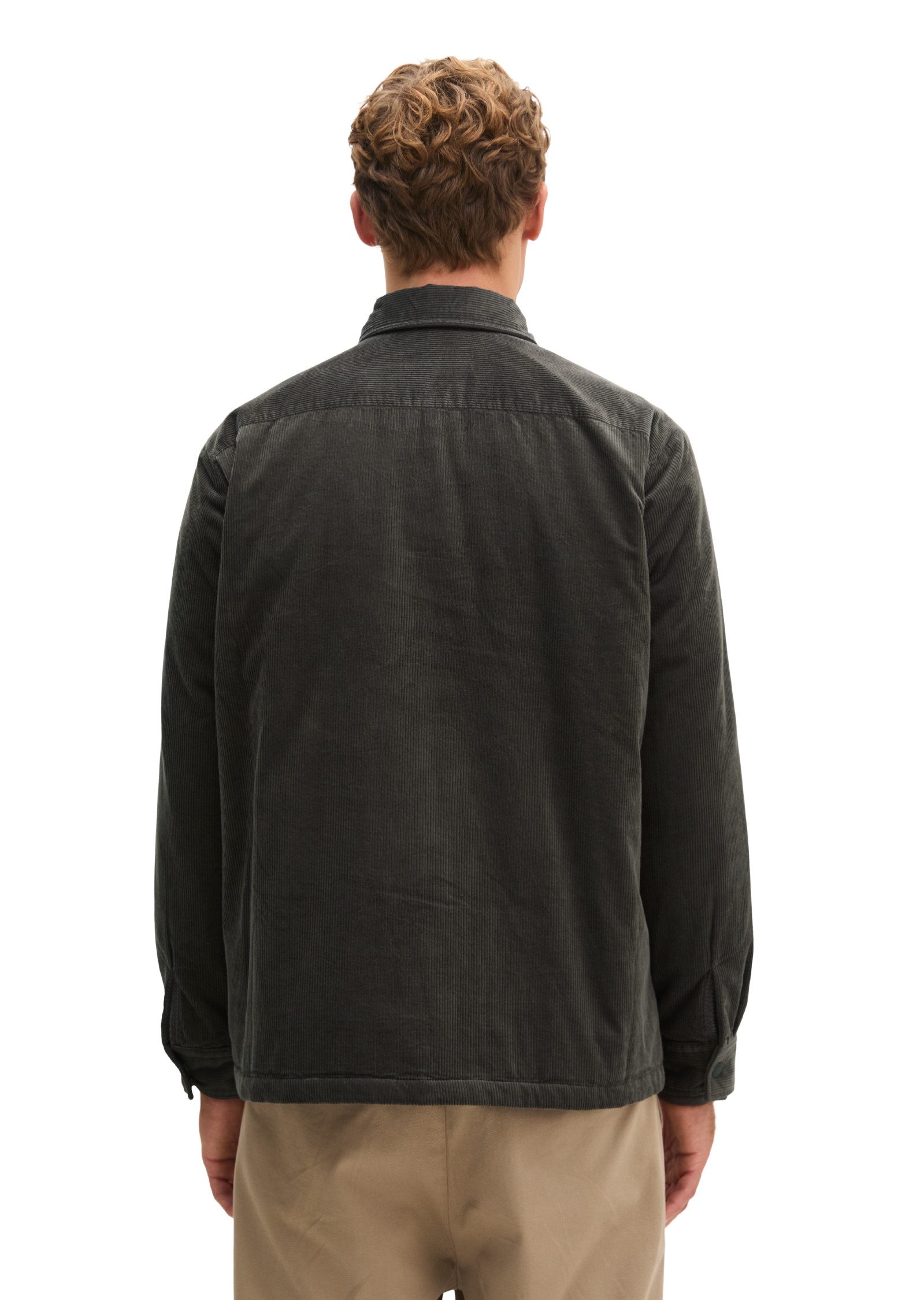 Marc O'Polo Hemdjacke Cord-Overshirt regular mit leichter Wattierung – Bild 2 von 5