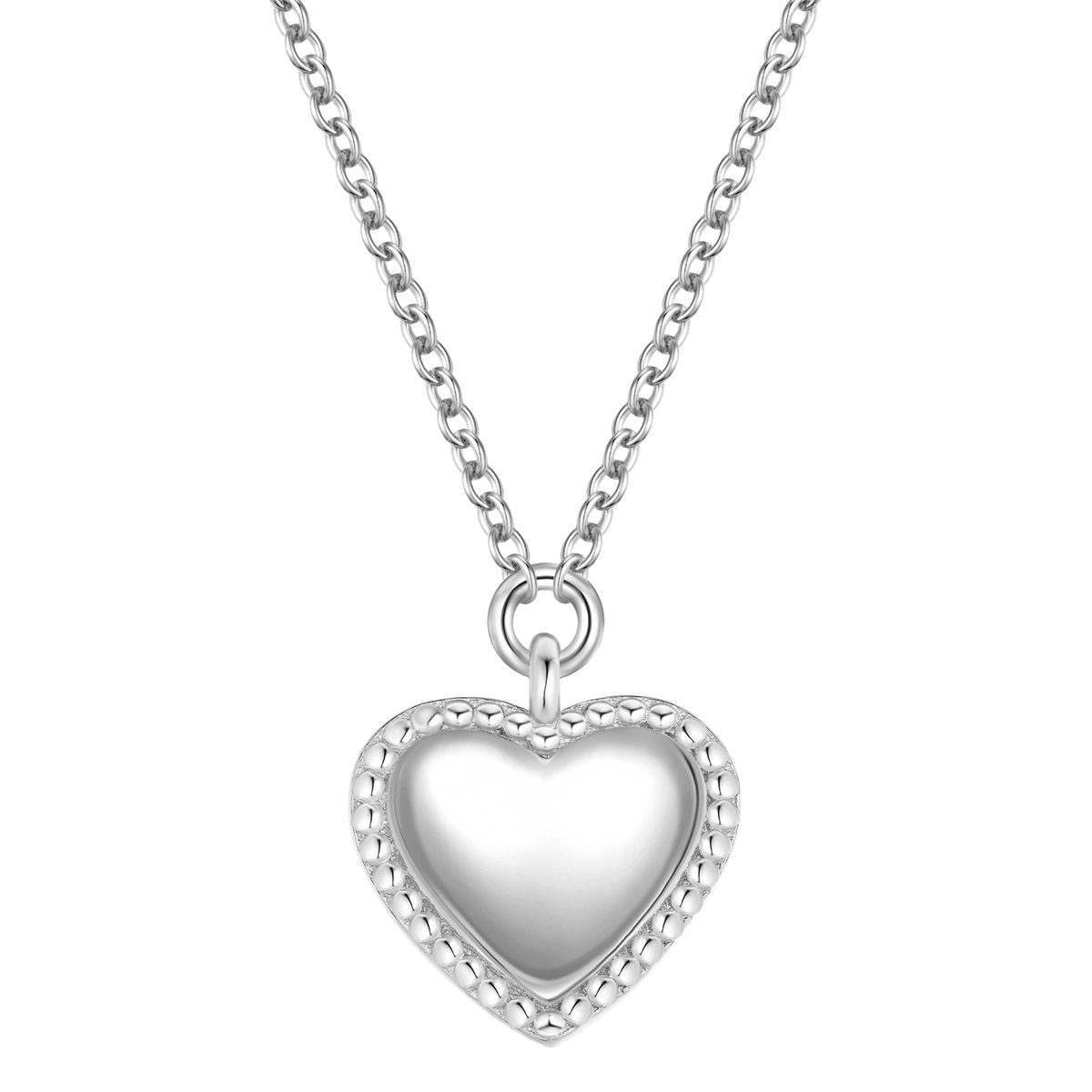 Glanzstücke München Silberkette Herz silber, aus Sterling Silber günstig online kaufen