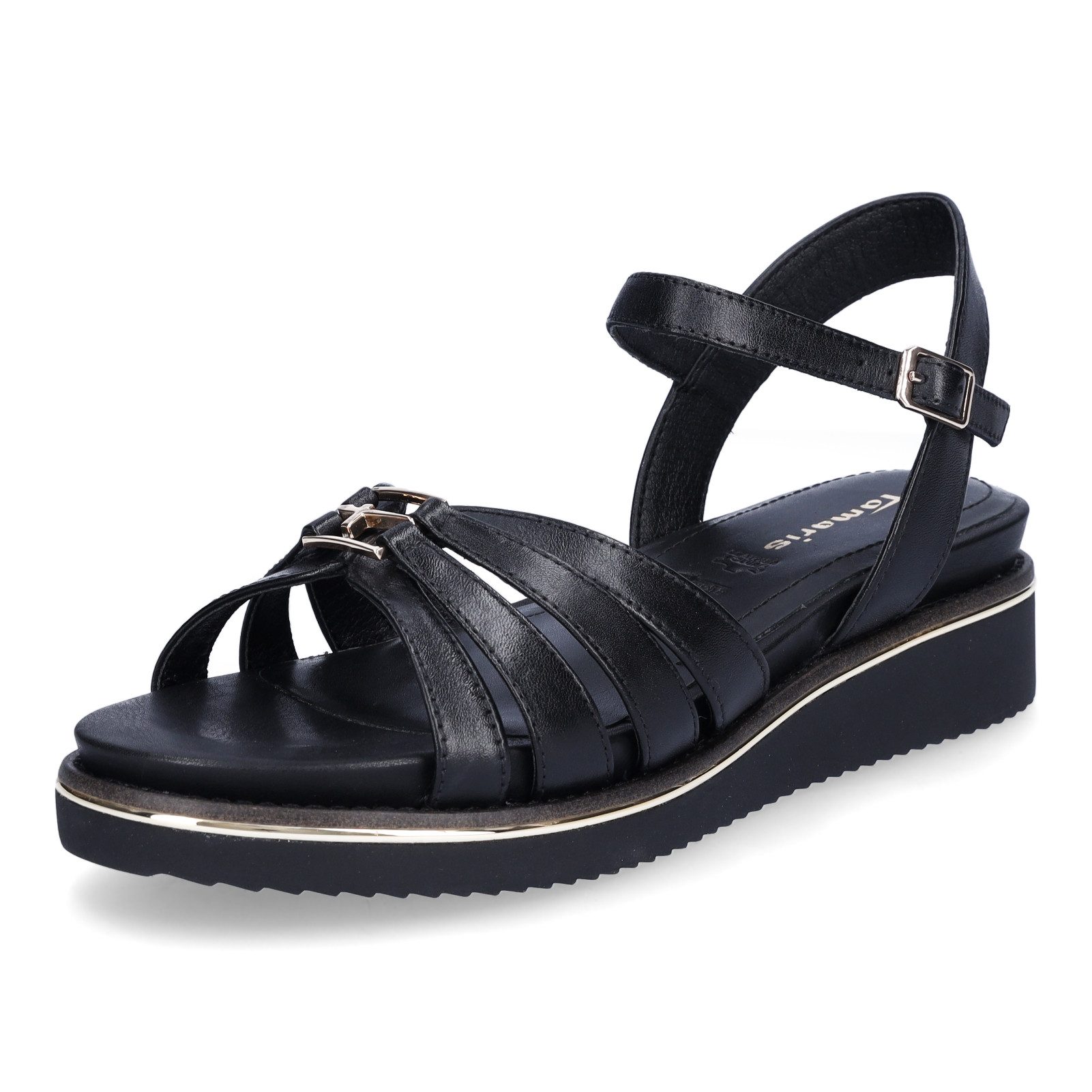 Tamaris Tamaris Damen Sandale schwarz Sandale