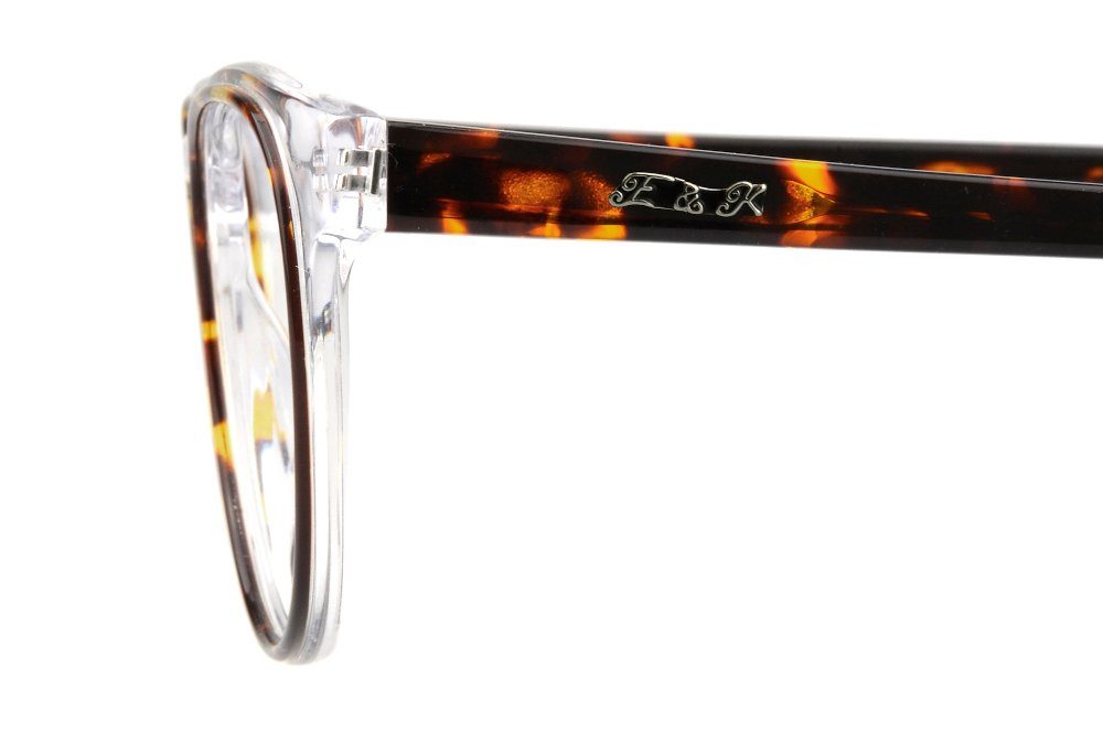 Edison & King Lesebrille Timeless, entspiegelt - runde Brille aus Acetat im Retro-Stil