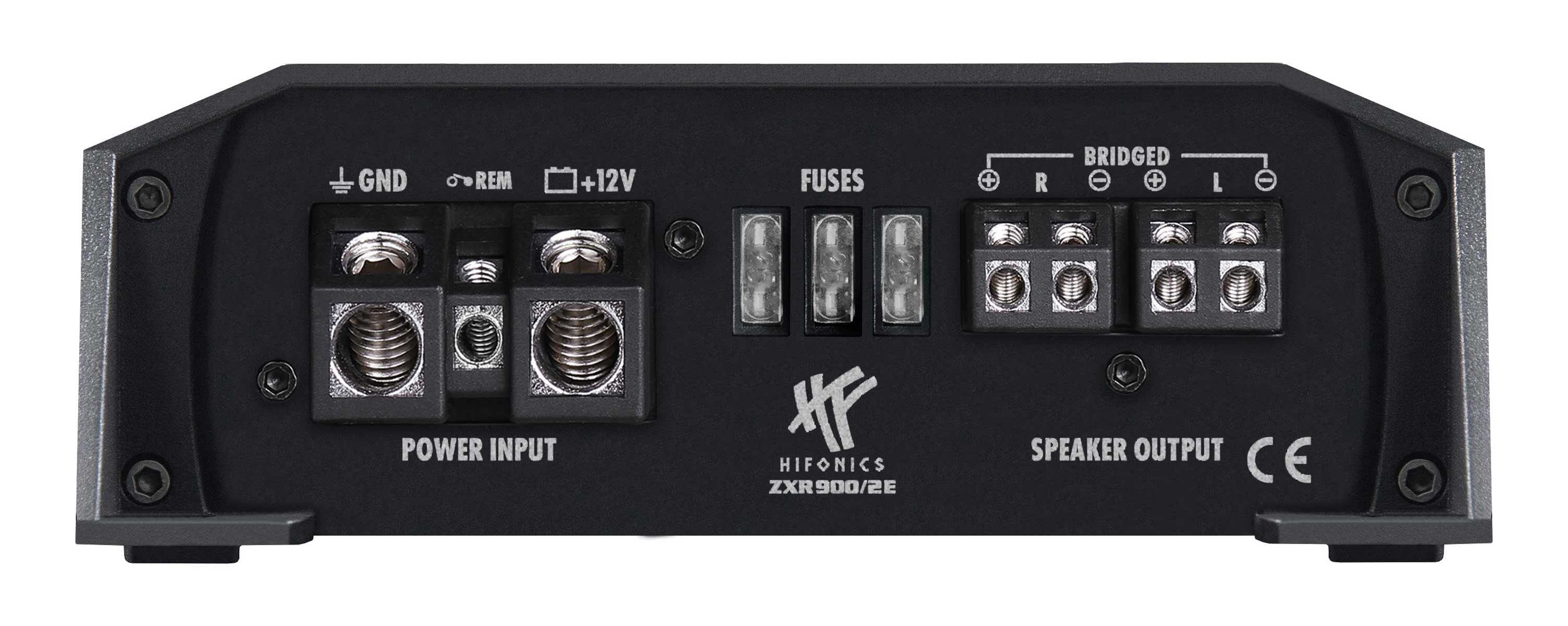 Hifonics ZEUS EXPANSION ZXR 900/2E 2-Kanal Power Verstärker Class-D Endverstärker (Anzahl Kanäle: 2)