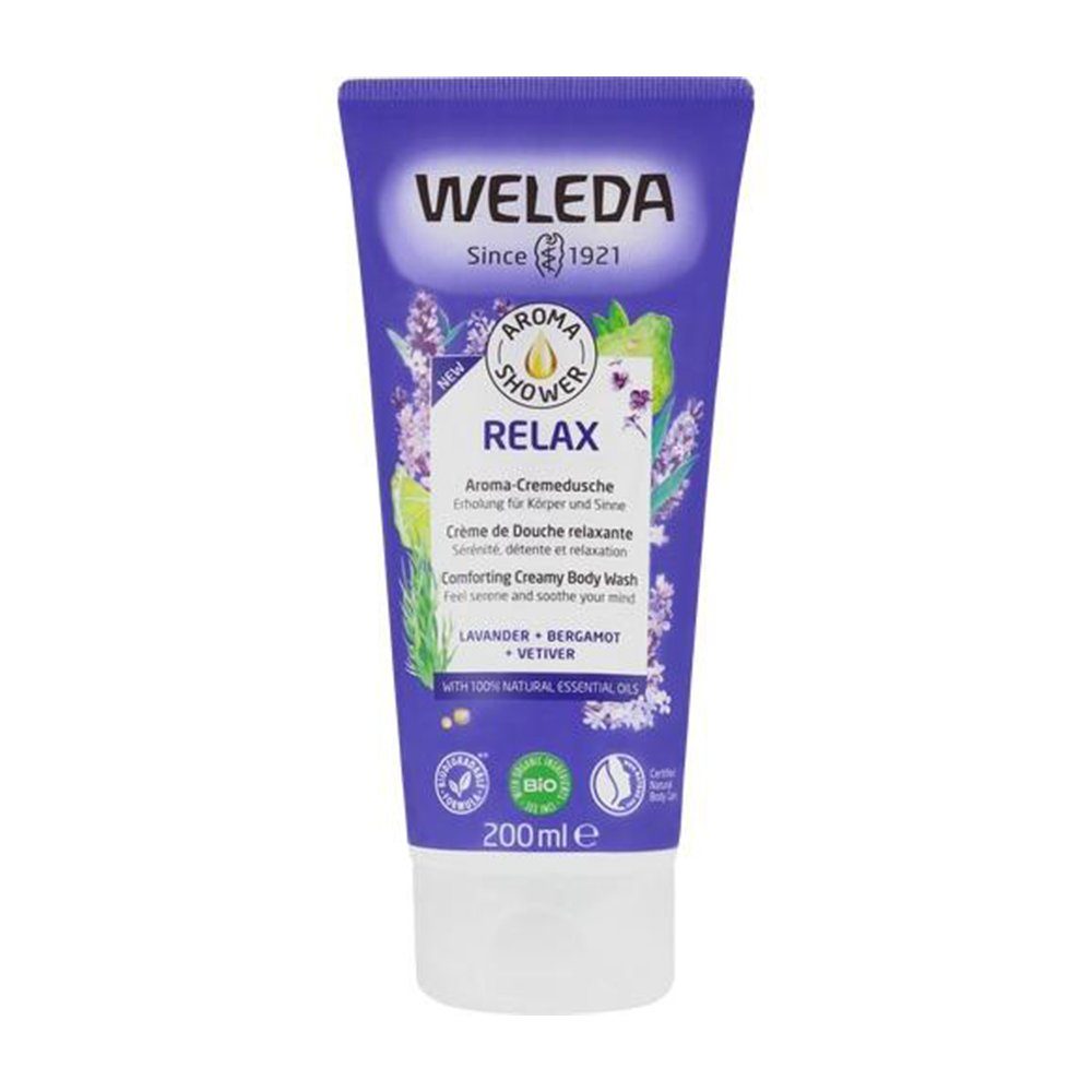 Duschgel WELEDA Aroma Shower Relax, 200 ml