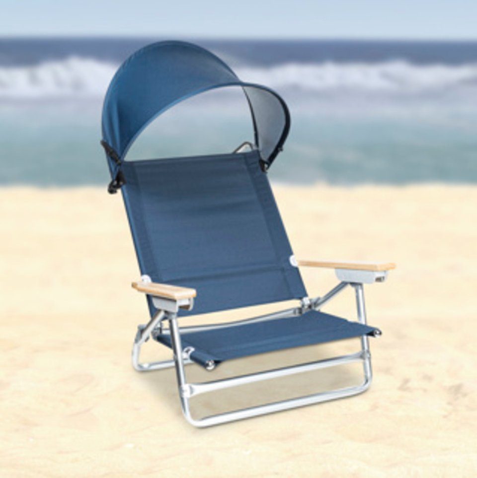 Haushalt International Stuhl Alu Strandstuhl Deluxe günstig online kaufen