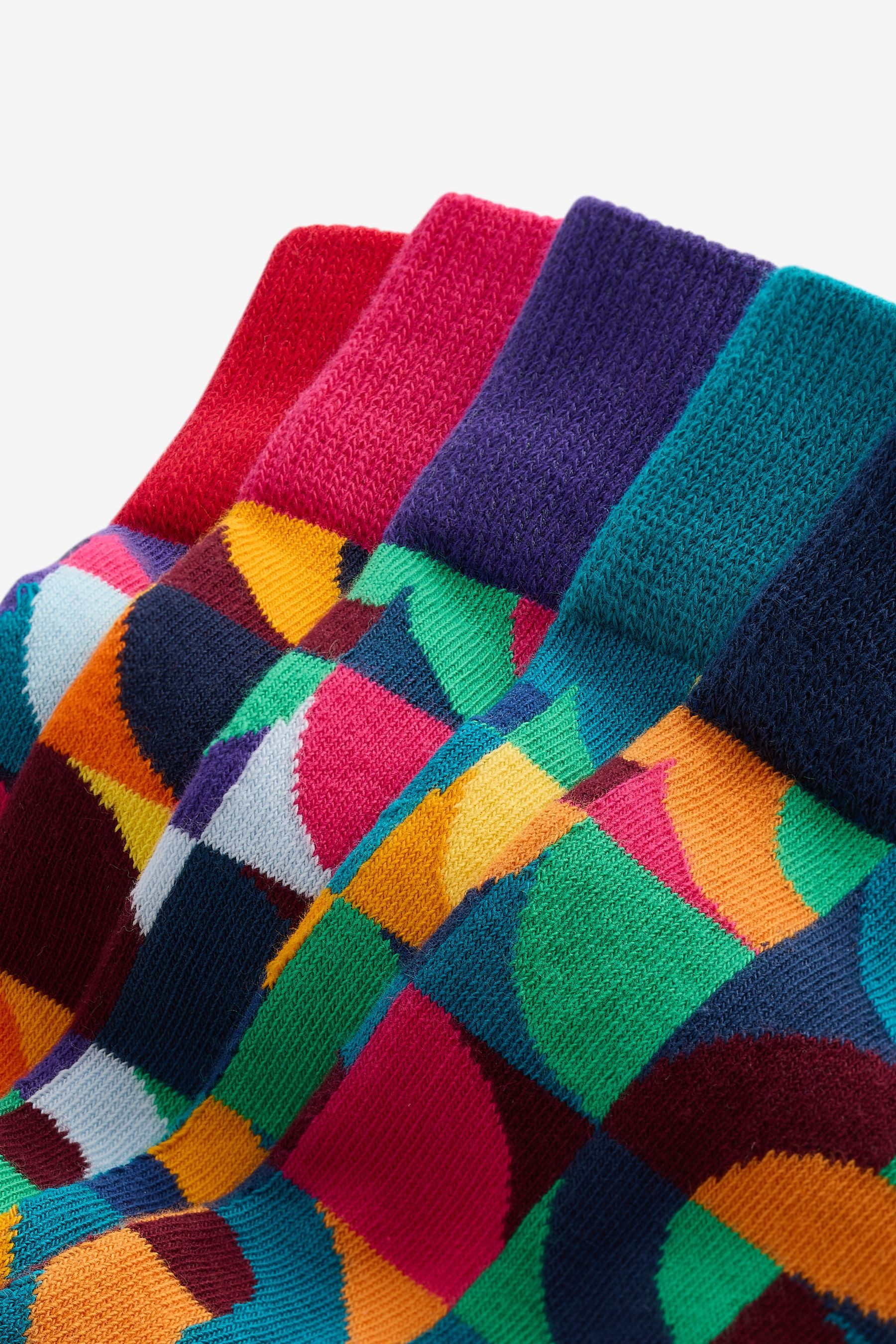 Next Kurzsocken Gemusterte Socken, 5er-Pack (5-Paar) günstig online kaufen