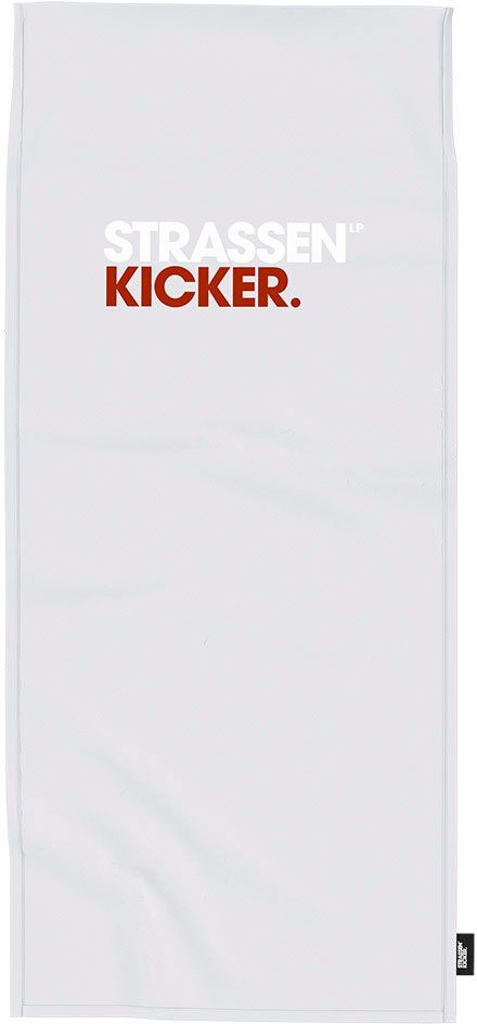 Sporthandtuch Straßenkicker, Microfaser (1-St), mit dekorativem "Straßenkicker" Schriftzug