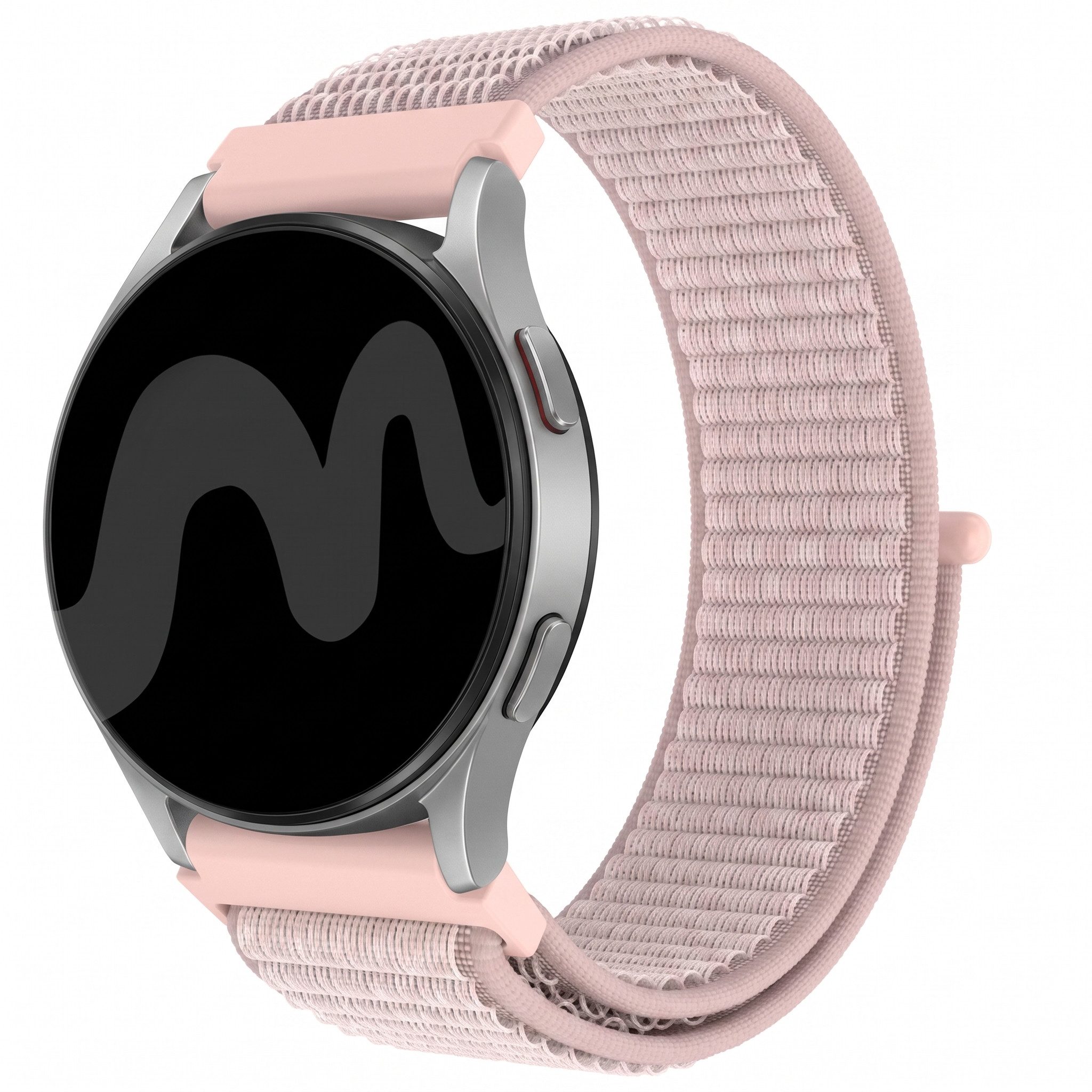 imoshion Smartwatch-Armband imoshion Nylonarmband - Universelle 20 mm Anschluss - Rosa