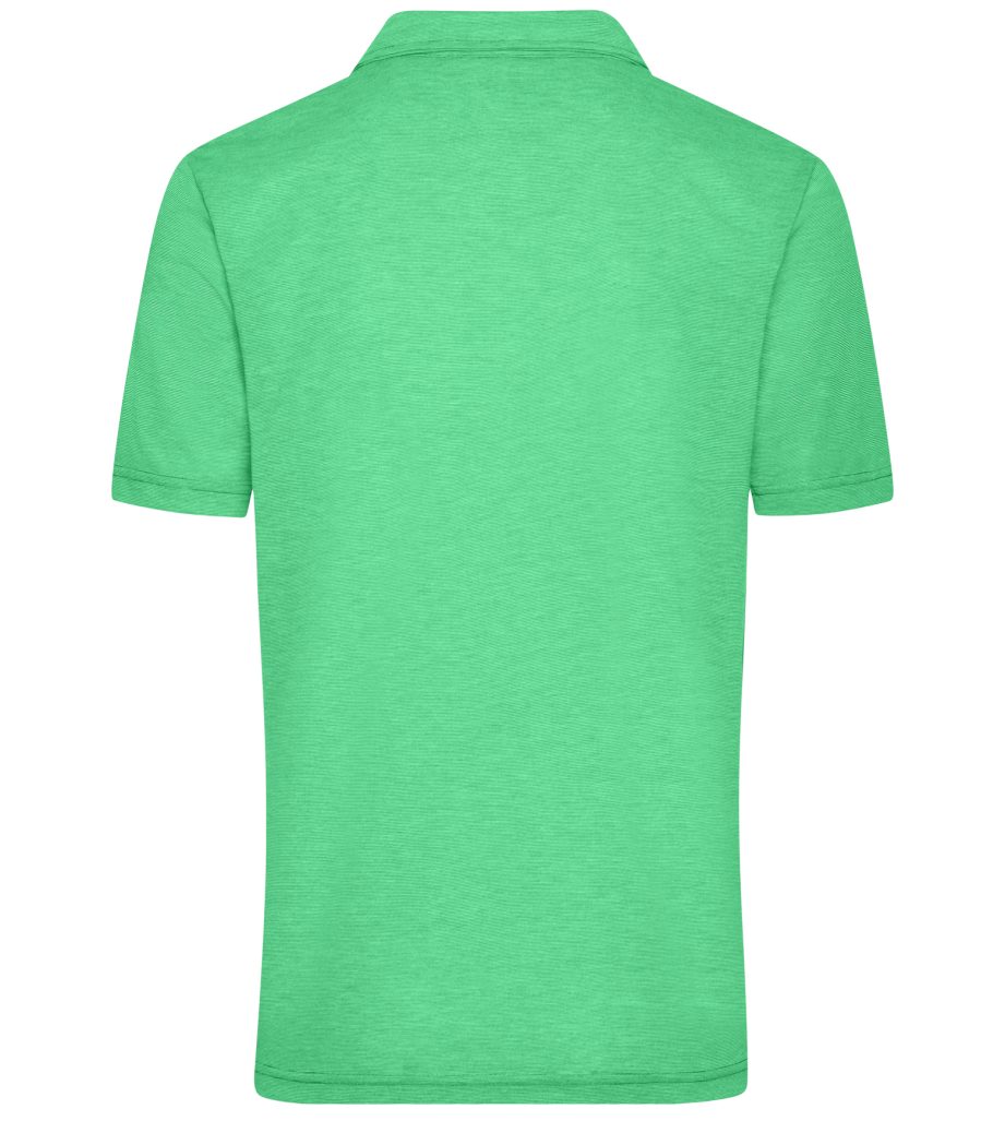 James & Nicholson Herren (Doppelpack, und JN754 Qualität Jersey Single fern-green/white Doppelpack Atmungsaktiv Feuchtigkeitsregulierend Poloshirt im Funktionspolo 2er-Pack)