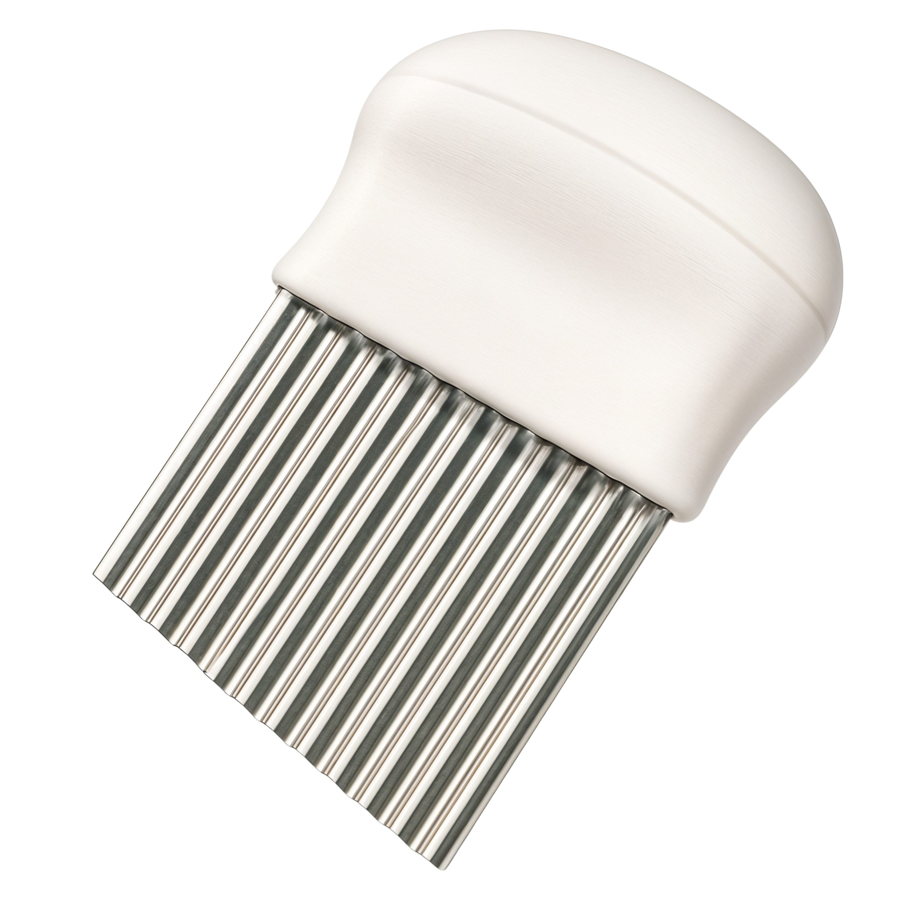 ELEGANCIO Gemüseschneider Edelstahl Kartoffelschneider Wellenmesser Gemüsemesser Riffelmesser