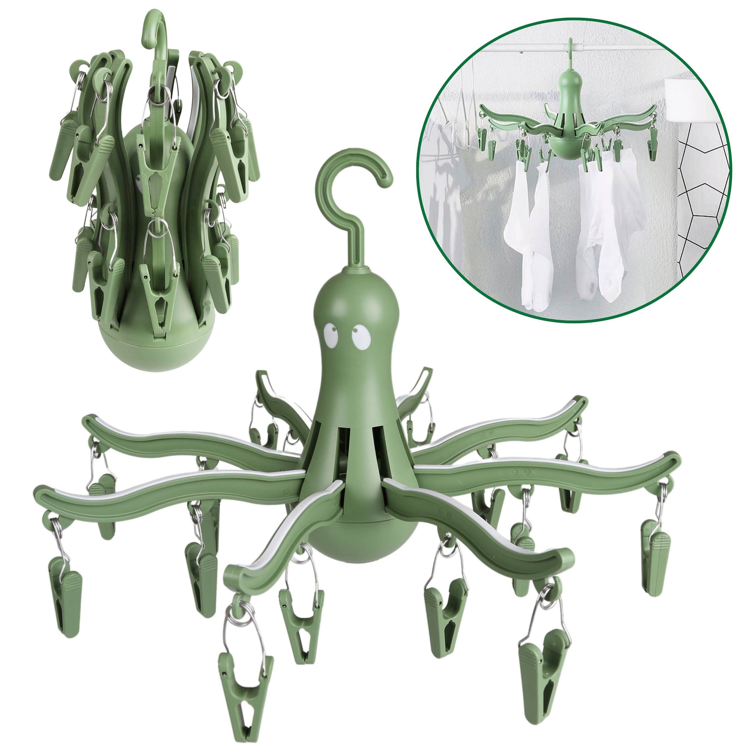 IKEA Wäschespinne PRESSA Grüner Kleiderbügel/Trockner für 16 Kleidungsstücke IKEA