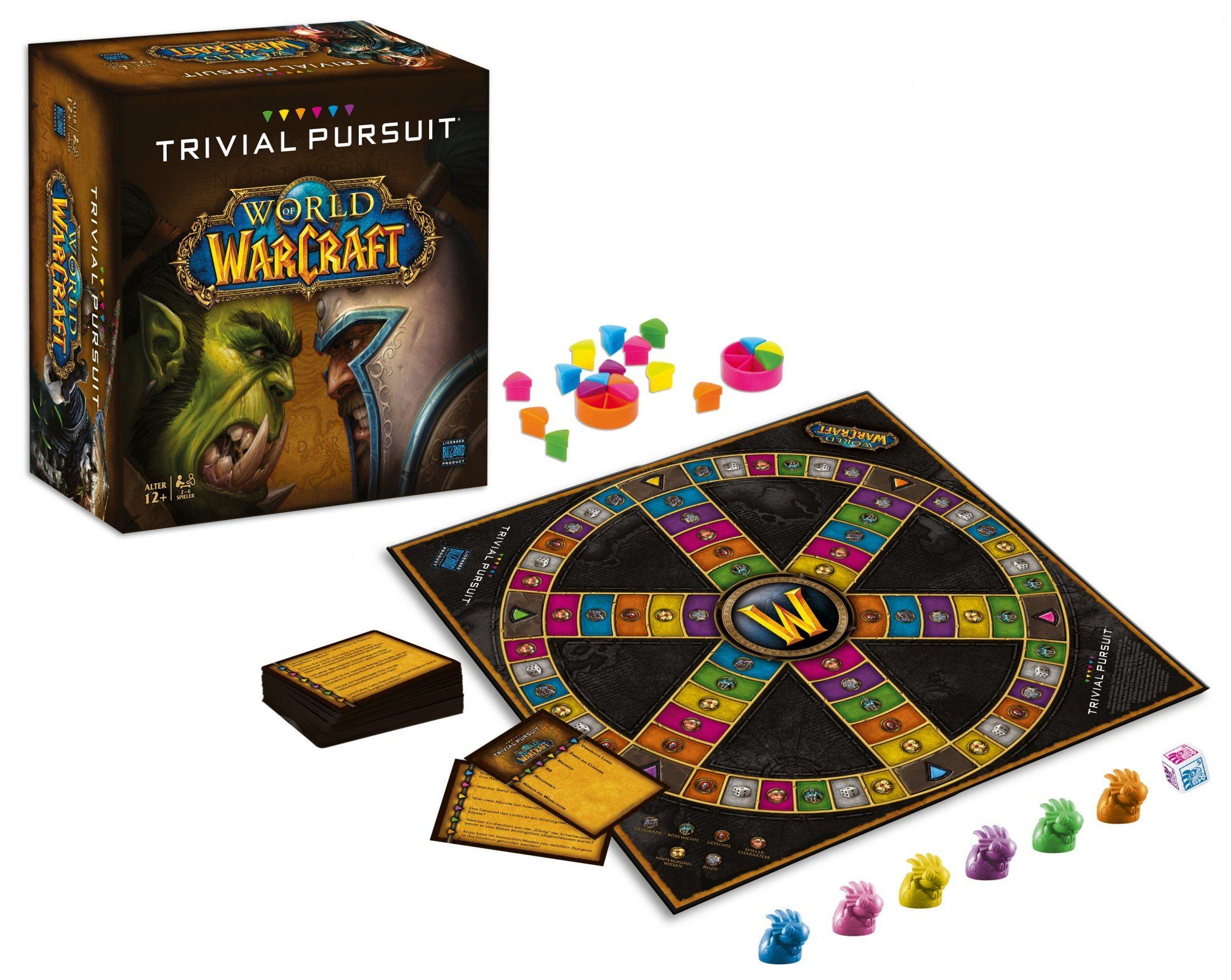(deutsch) Warcraft Trivial Wissenspiel Pursuit of Spiel, World Moves Winning