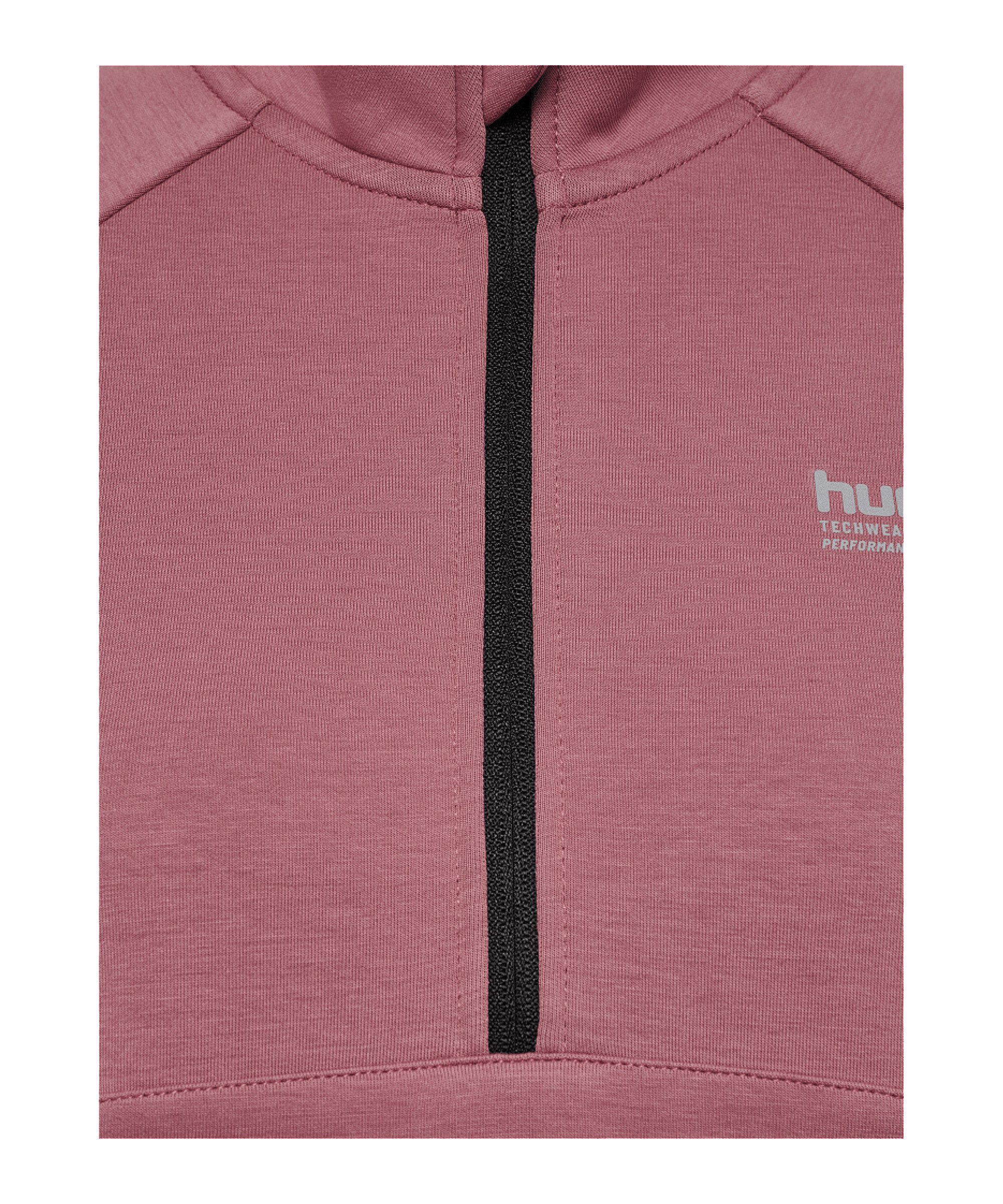 hummel T-Shirt Hummel Tech Fleece Boxy Half Zip Sweatshirt Damen Baumwolle