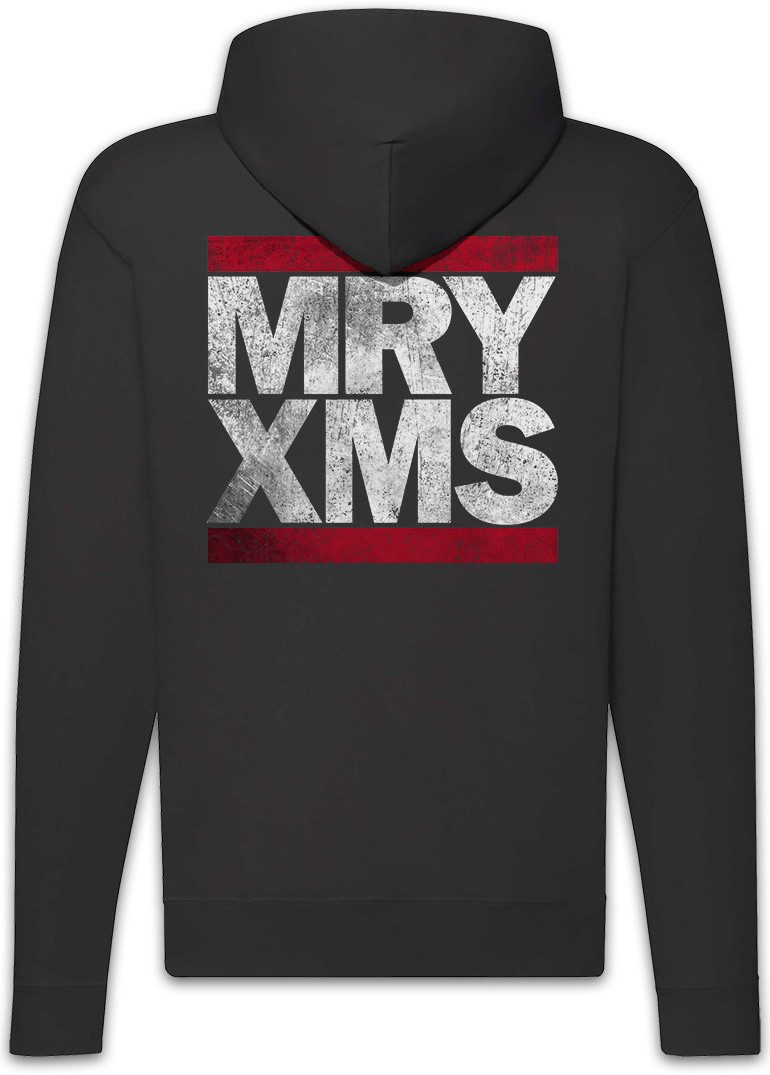 Urban Backwoods Sweatjacke MRY XMS Zipper Hoodie Merry Xmas Christmas Weihnachten Advent Buon (1-tlg) Natale Feliz Navidad
