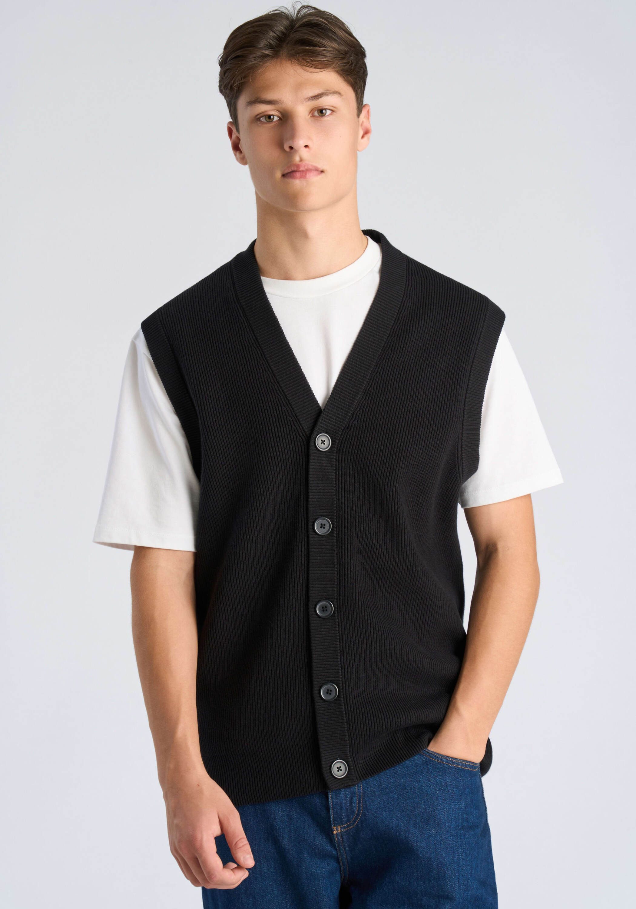 LINDBERGH Strickweste Pullunder Relaxed Fit