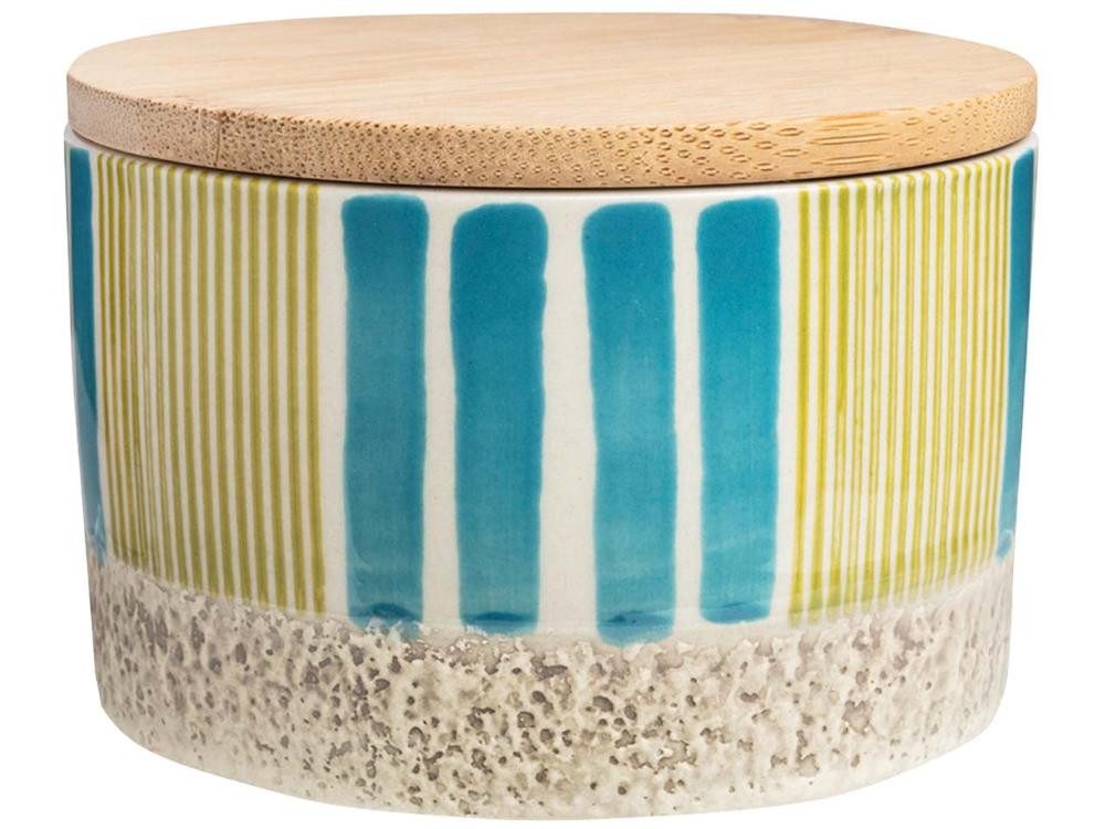 Tranquillo Frischhaltedose tranquillo Frischhaltedose 'STRIPES' mit Deckel, 1, Steinzeug