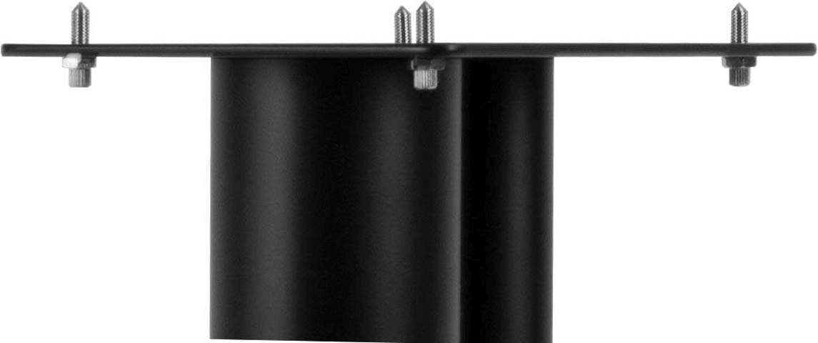norstone Lautsprecherständer Stylum 3 schwarz matt, (bis 10.2 Zoll, elastbar bis 50kg, pulverbeschichtet, Höhe 80cm) – Bild 4 von 4
