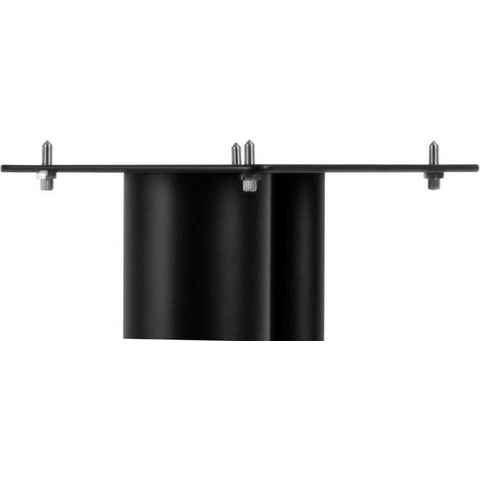 norstone Stylum 3 Black satin (schwarz) Lautsprecherständer, (belastbar bis 50kg, pulverbeschichtet, Höhe 80cm)