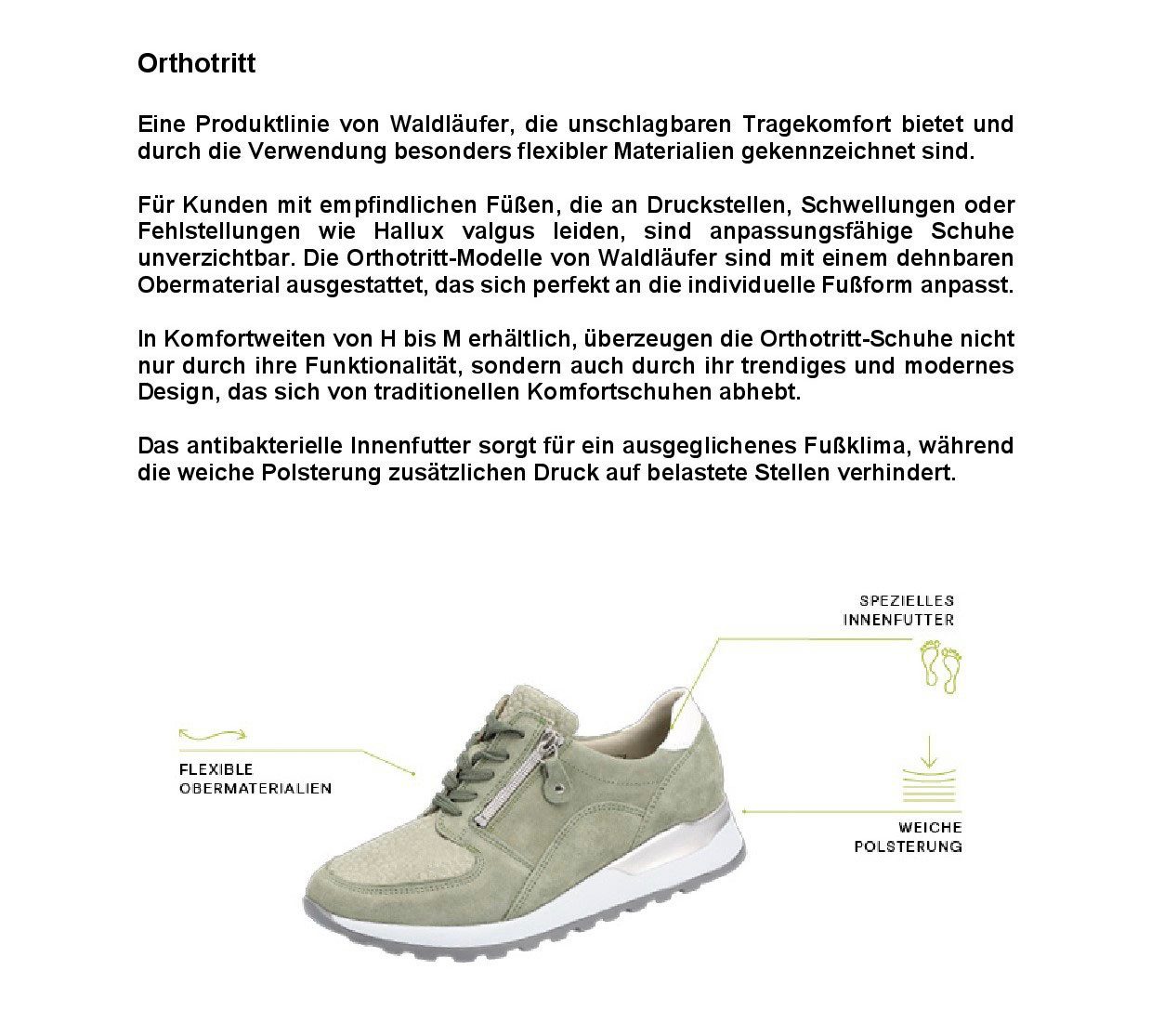 Waldläufer K-RAMONA-Soft Schnürschuh mit Luftpolster-Laufsohle, K-Weite günstig online kaufen