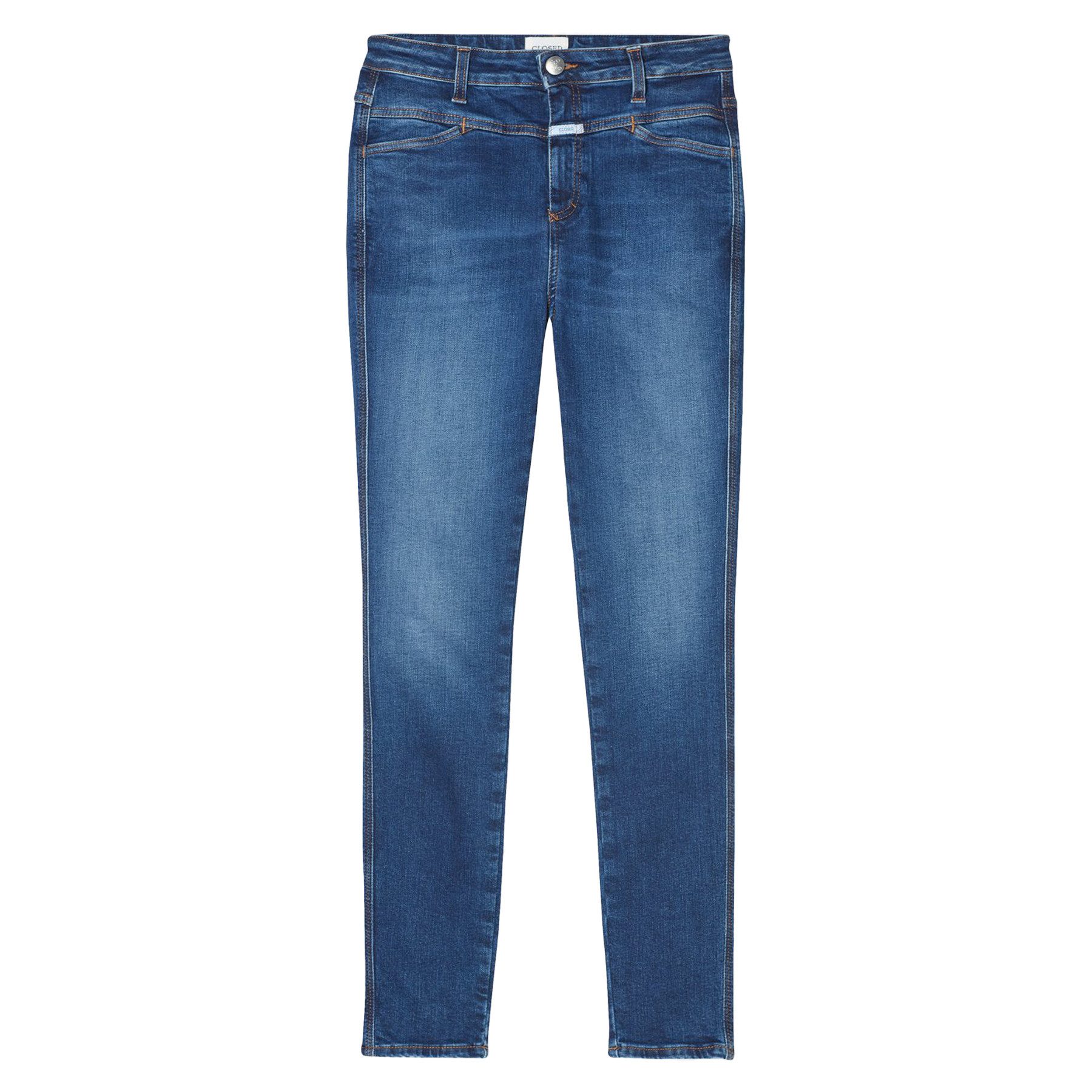 CLOSED Skinny-fit-Jeans CLOSED Jeans SKINNY PUSHER High Waist - Dark Blue