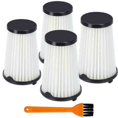 McFilter HEPA-Filter Filter 4x geeignet für AEG CX7-2 QX8 ERGORAPIDO, AEG Electrolux, Juno Zanker Zanussi 9001683755, passgenau, wie AEF150