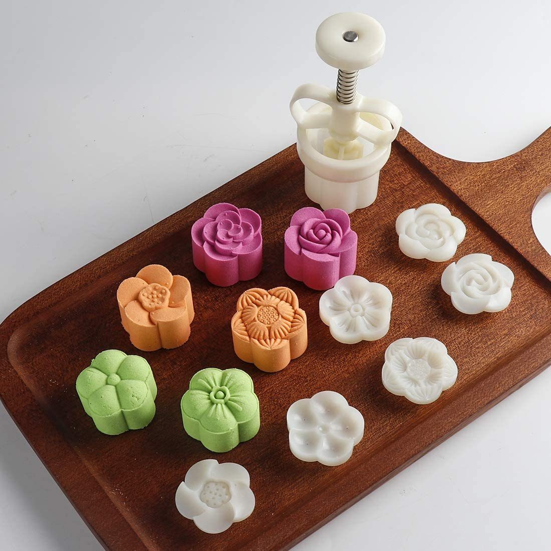 Jormftte Cakepop-Maker Mondkuchenform-Set,chinesisches Mittelherbst-Festival