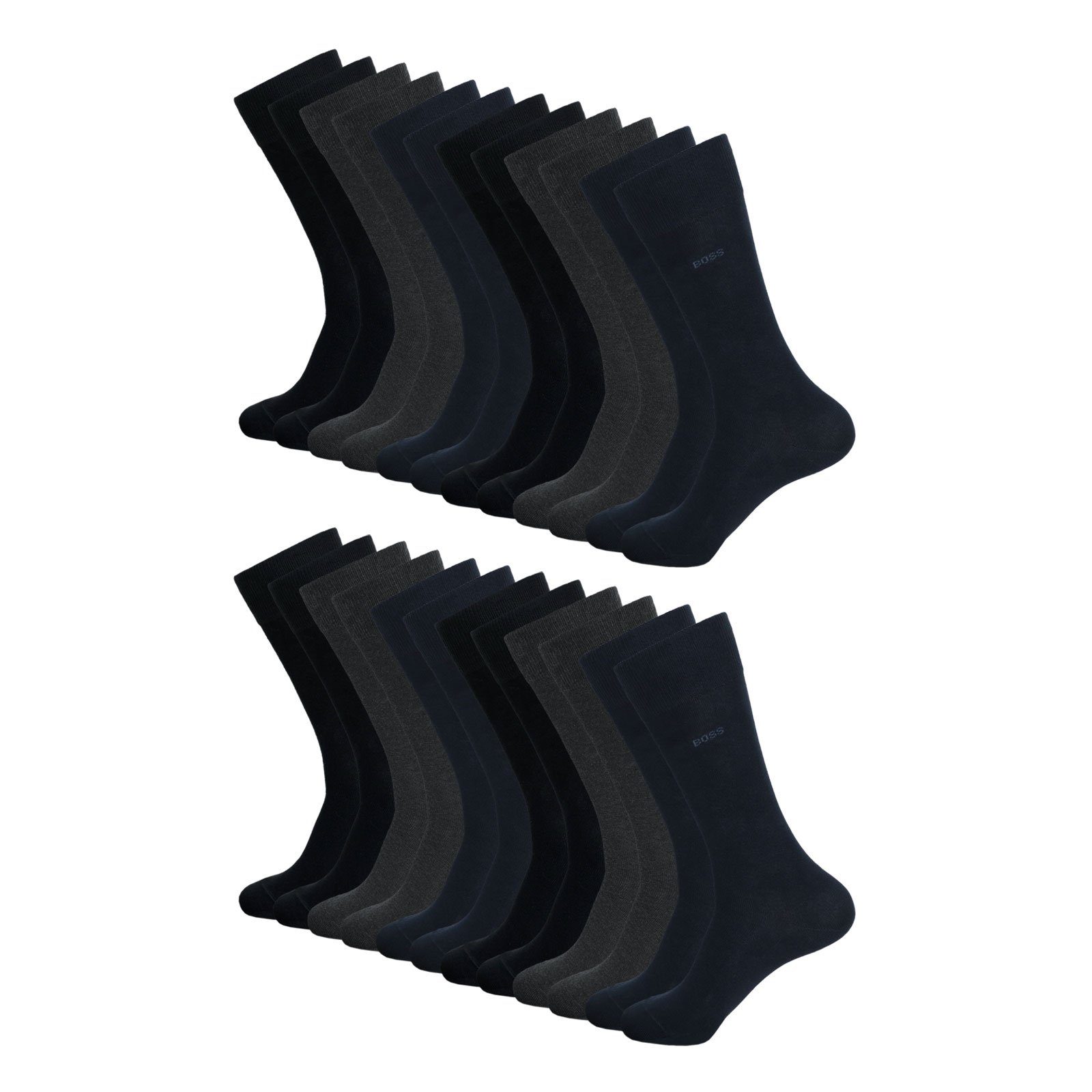 BOSS Businesssocken RS Uni CC (12-Paar) günstig online kaufen