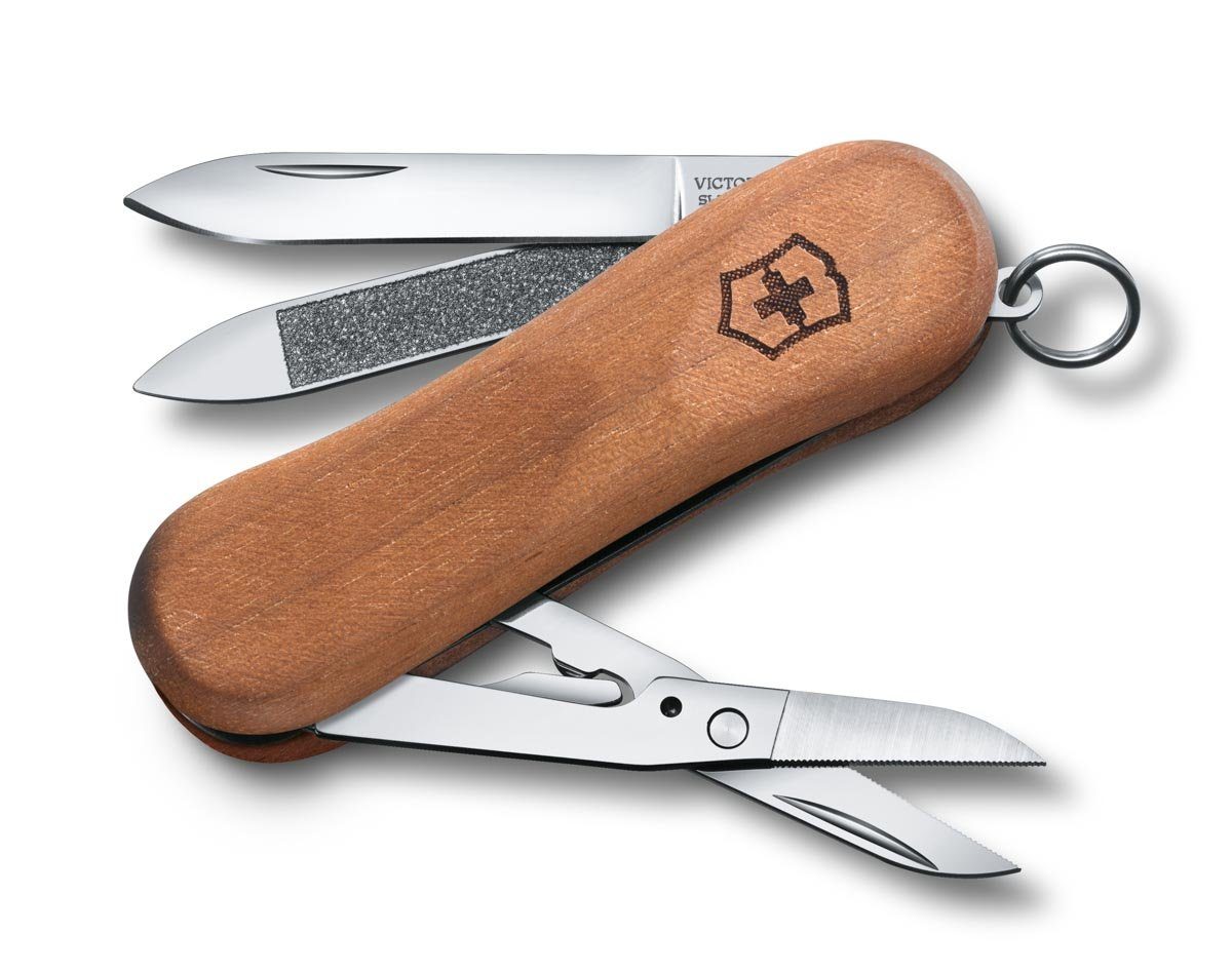 Explosiv beliebt Victorinox Taschenmesser Executive 81 Wood, braun mm, 65