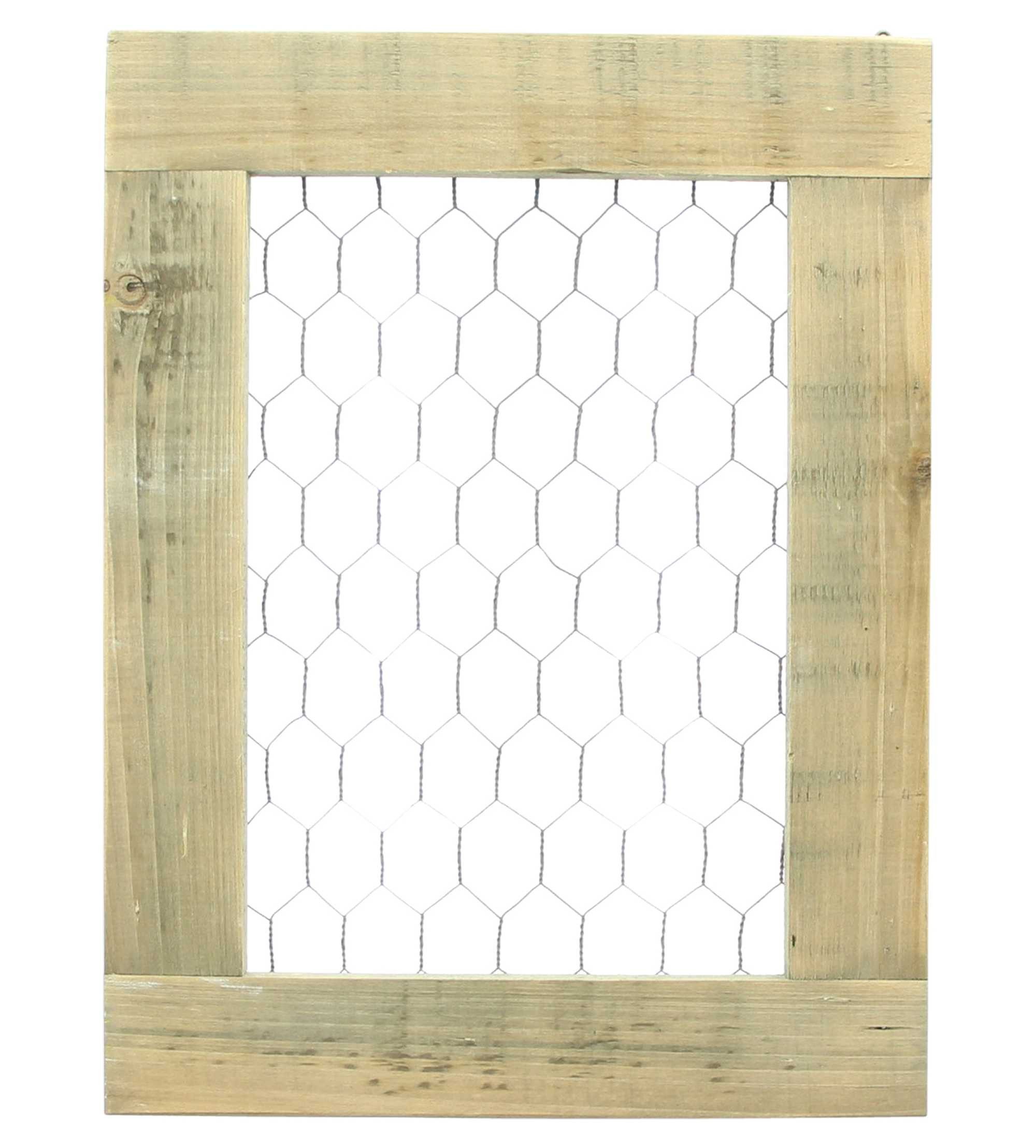 Wanddekoobjekt Rahmen "Landhaus" Wanddeko, 29x38 cm, DIY Holzrahmen, Wandschmuck