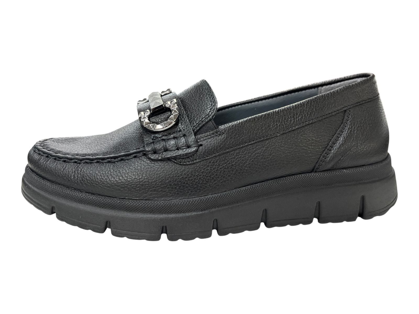 Waldläufer Waldläufer Damen Mokassin H-Pina 906505-139-001 schwarz Mokassin