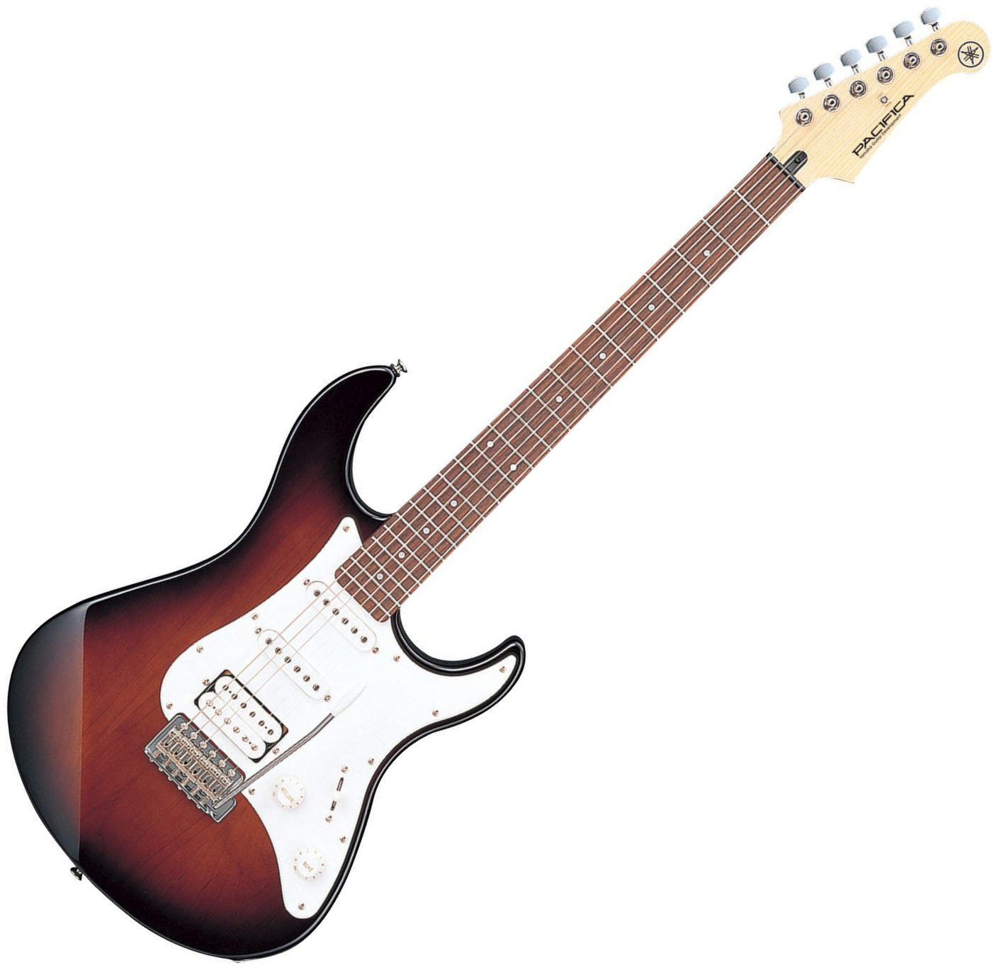 Yamaha E-Gitarre Yamaha Pacifica 112J OVS E-Gitarre Old Violin Sunburst, ST, E-Gitarre für Einsteiger