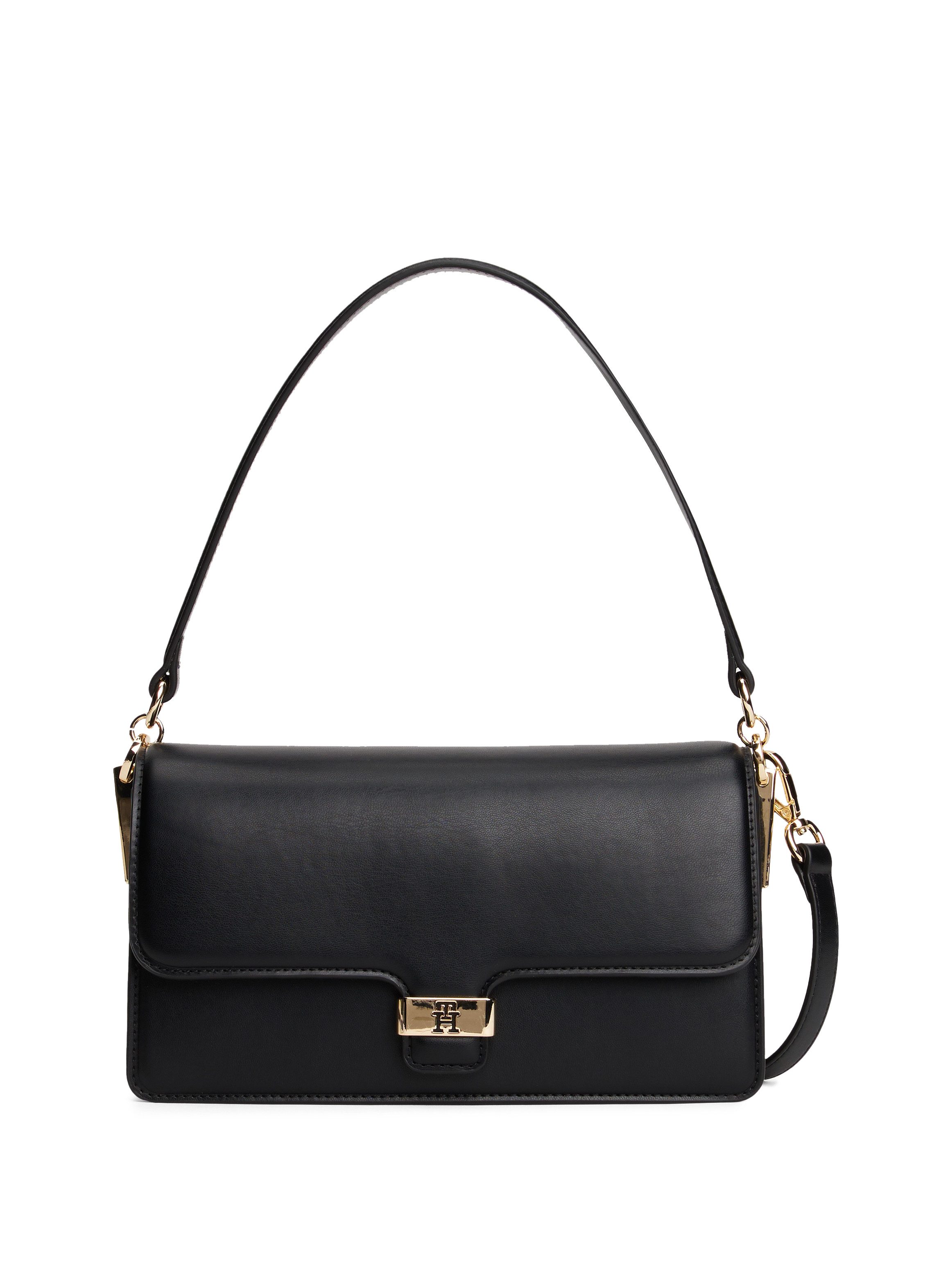 Tommy Hilfiger Umhängetasche TH HERITAGE CONV CROSSOVER, Damen Tragetasche, Abendtasche mit Logo-Schmuckelement