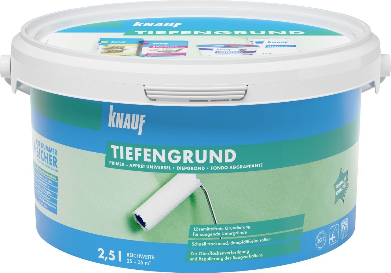 KNAUF Knauf Tiefengrund 2,5 l Naturstein-Imprägnierung