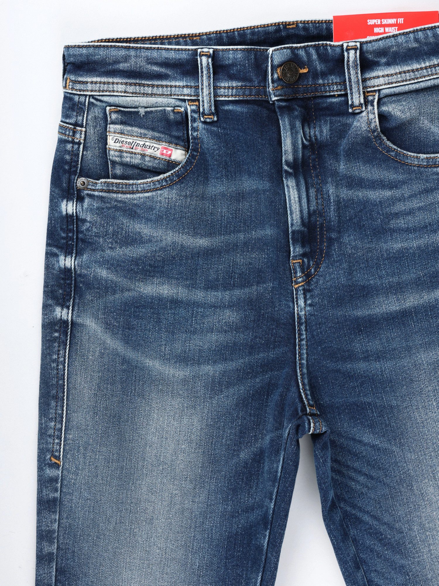 Diesel Skinny-fit-Jeans High Waist - 1984 SLANDY-HIGH Knöchelfrei, Hoher Stretch