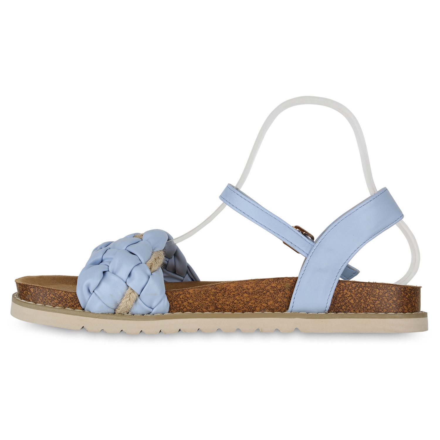 VAN HILL 841270 Riemchensandale Damen Übergrößen Riemchensandalen Sandale B günstig online kaufen
