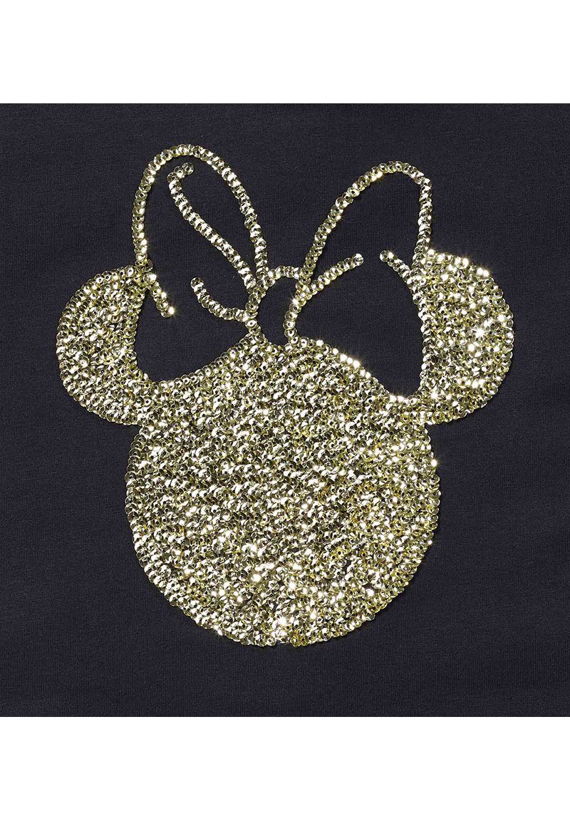 ONOMATO! T-Shirt Minnie Mouse T-Shirt Damen Oberteil Pailletten besetzt Pailletten besetzt