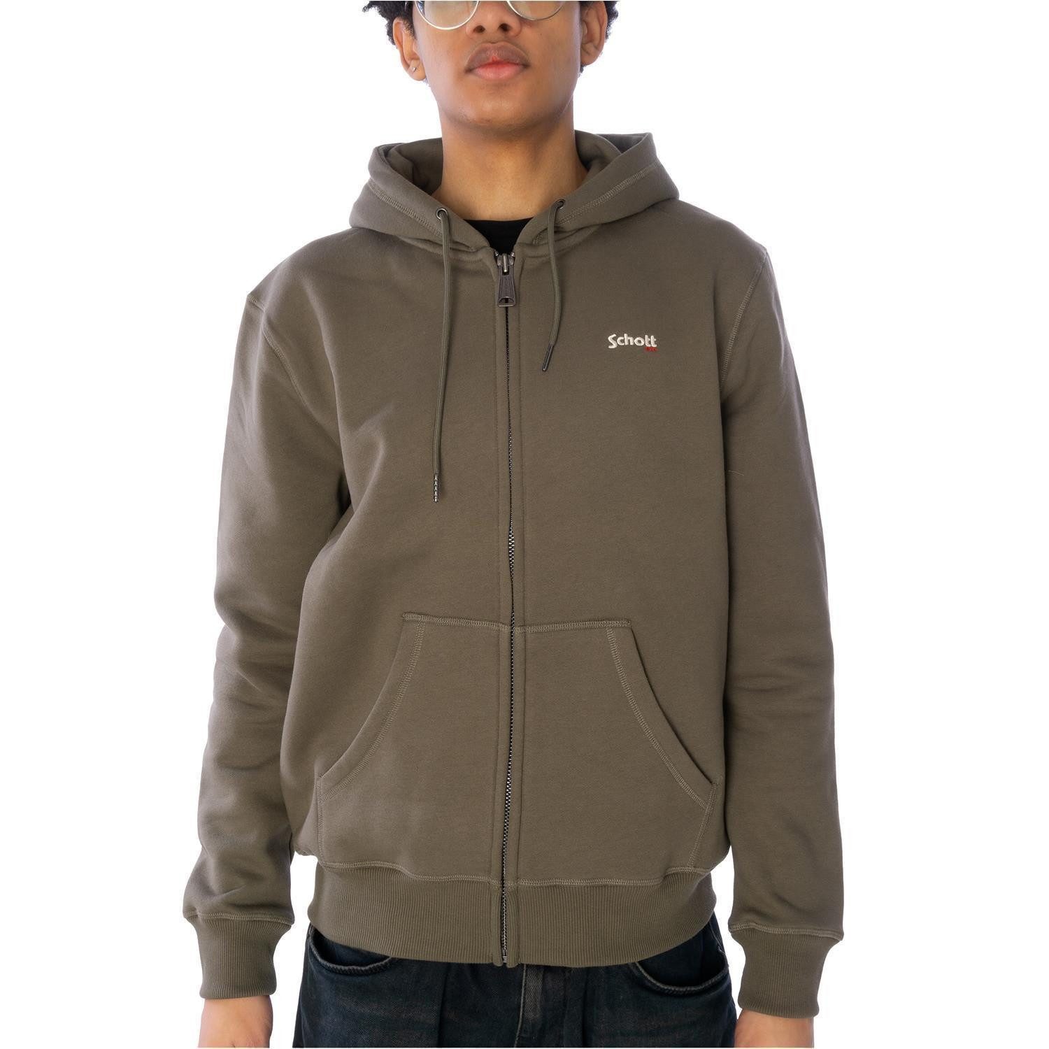 Schott NYC Sweatjacke Sweatjacke Schott NYC (1-tlg)