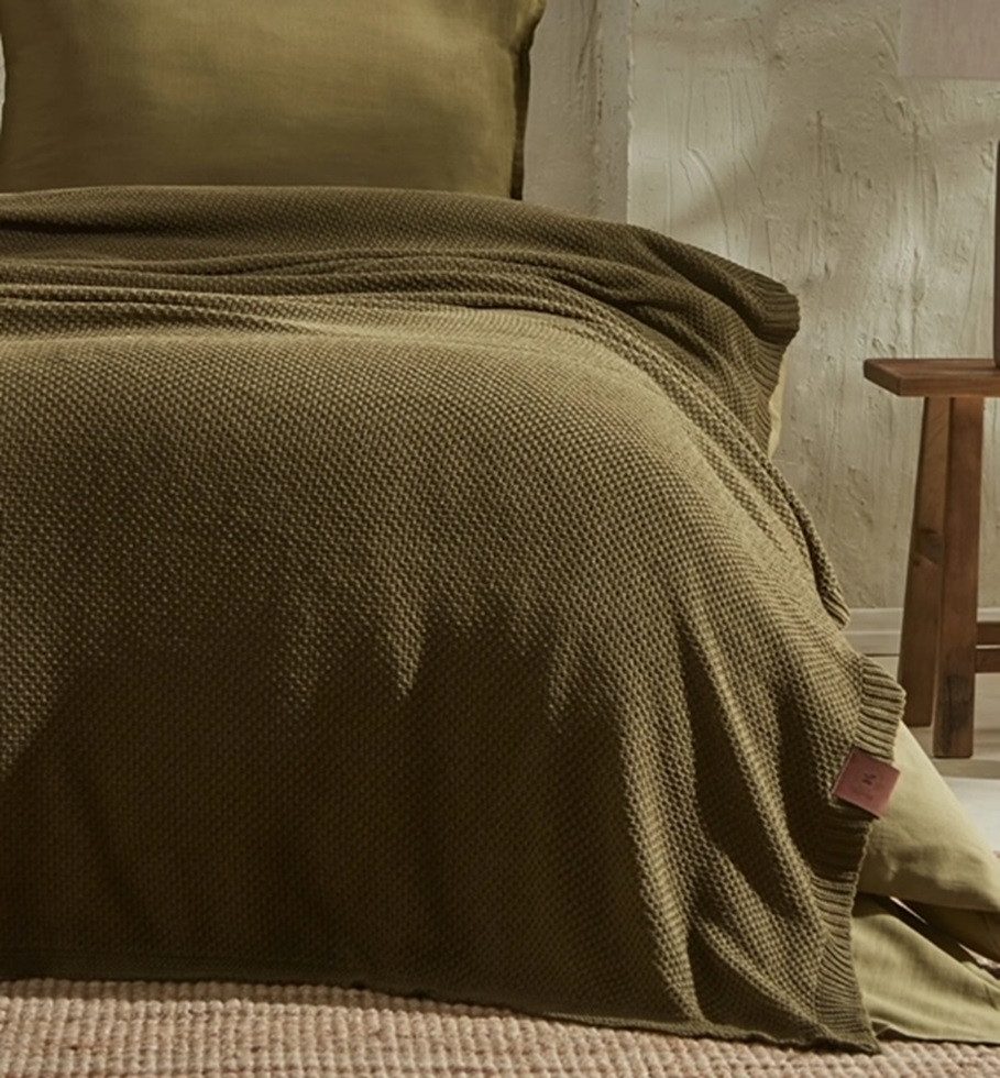 Wohndecke Wohndecke 4 Elements in Khaki günstig online kaufen