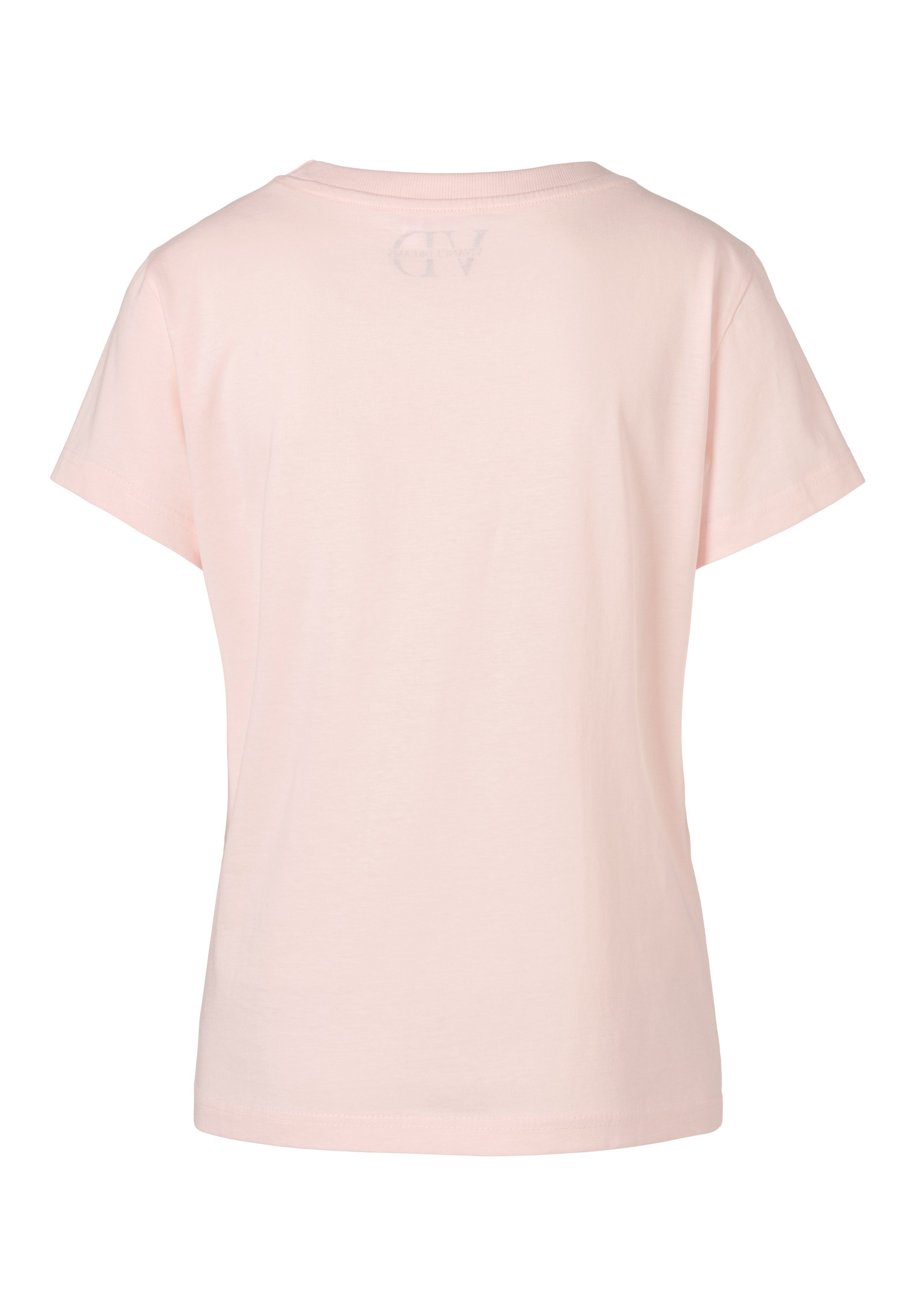 Vivance Dreams by Lascana Pyjamaoberteil (1-tlg) mit Statementdruck