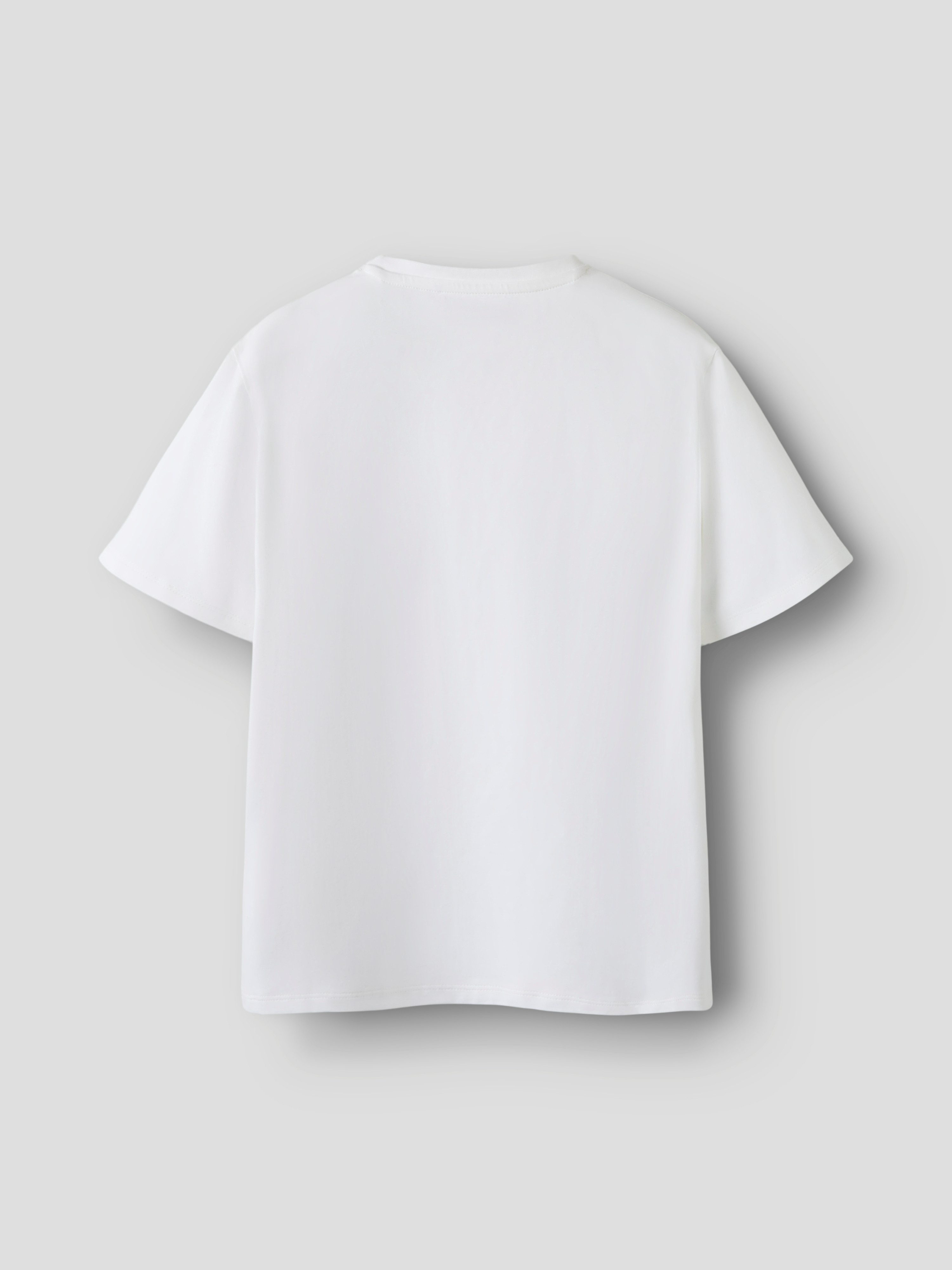 Name It T-Shirt NKMEVERE BRWLST NREG SS TOP NOOS BFU Baumwollmischung, regular fit