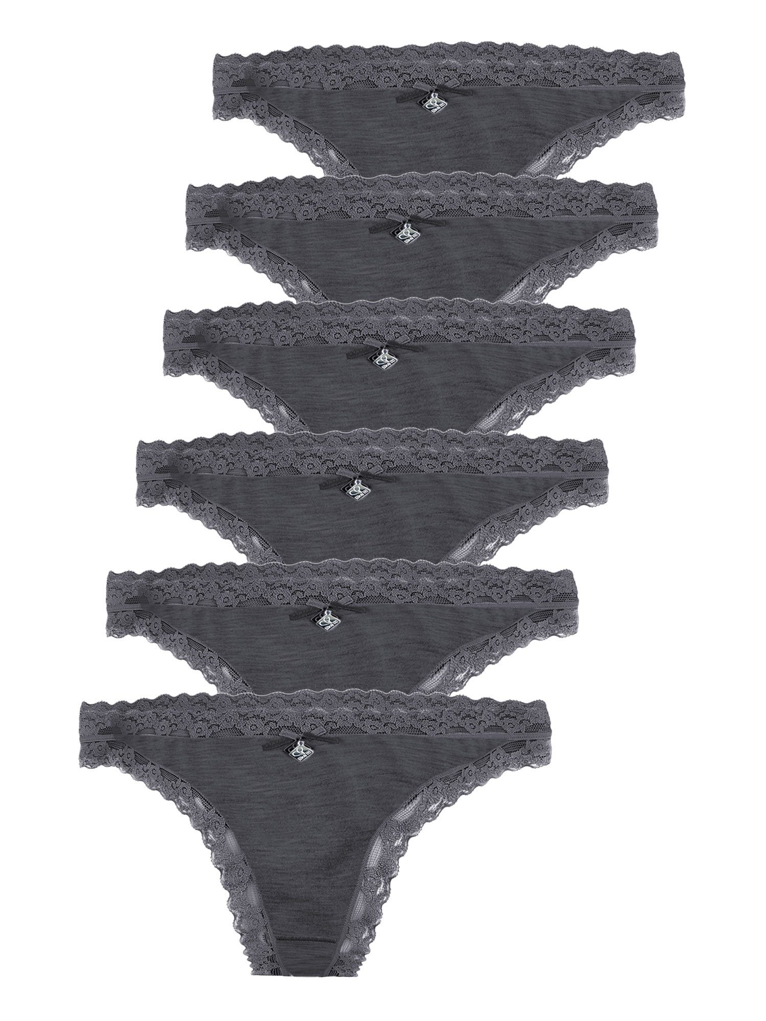 String 6er Pack Damen String Kim